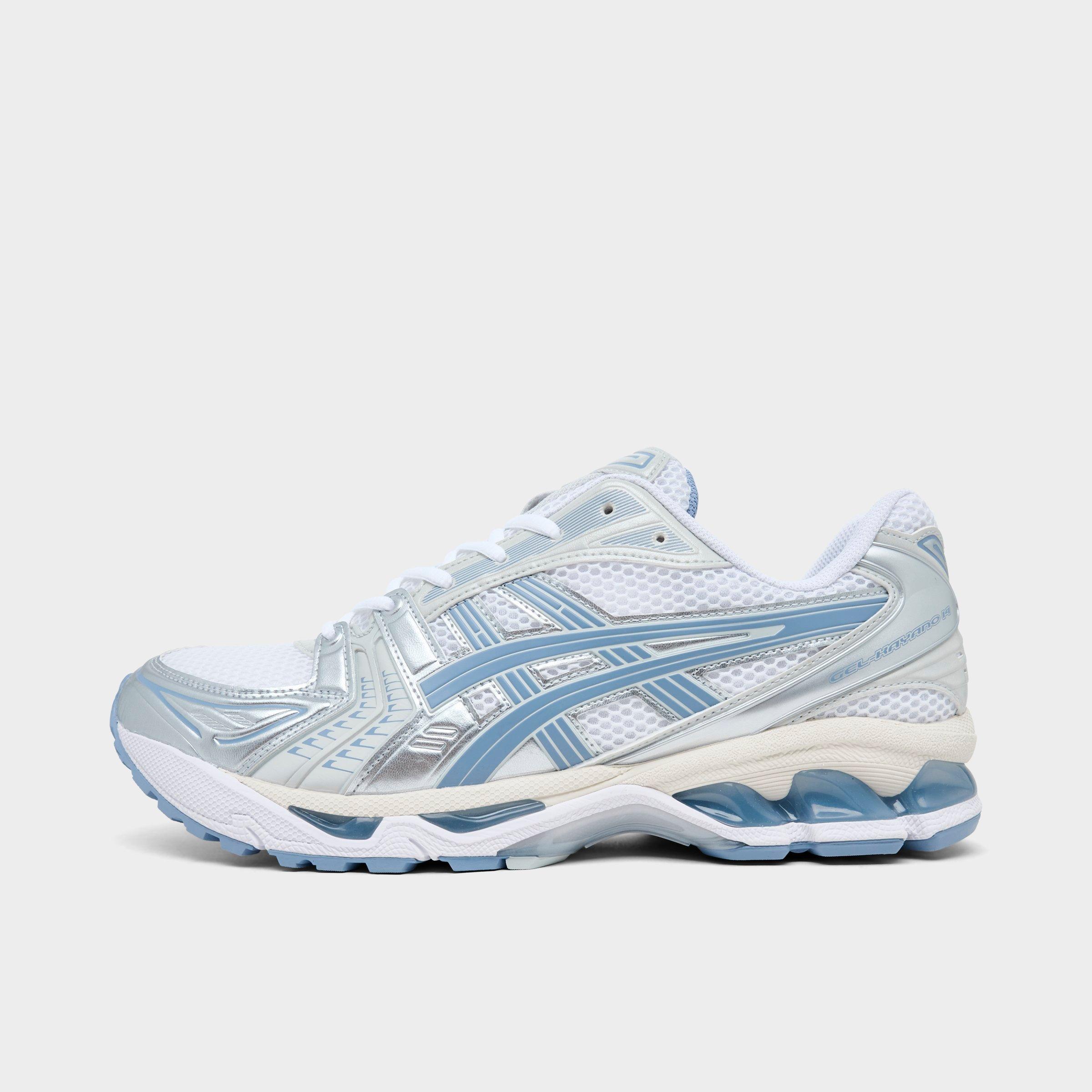 Men's ASICS GEL-Kayano 14 Casual Shoes in White/Light Navy Size: 7.5