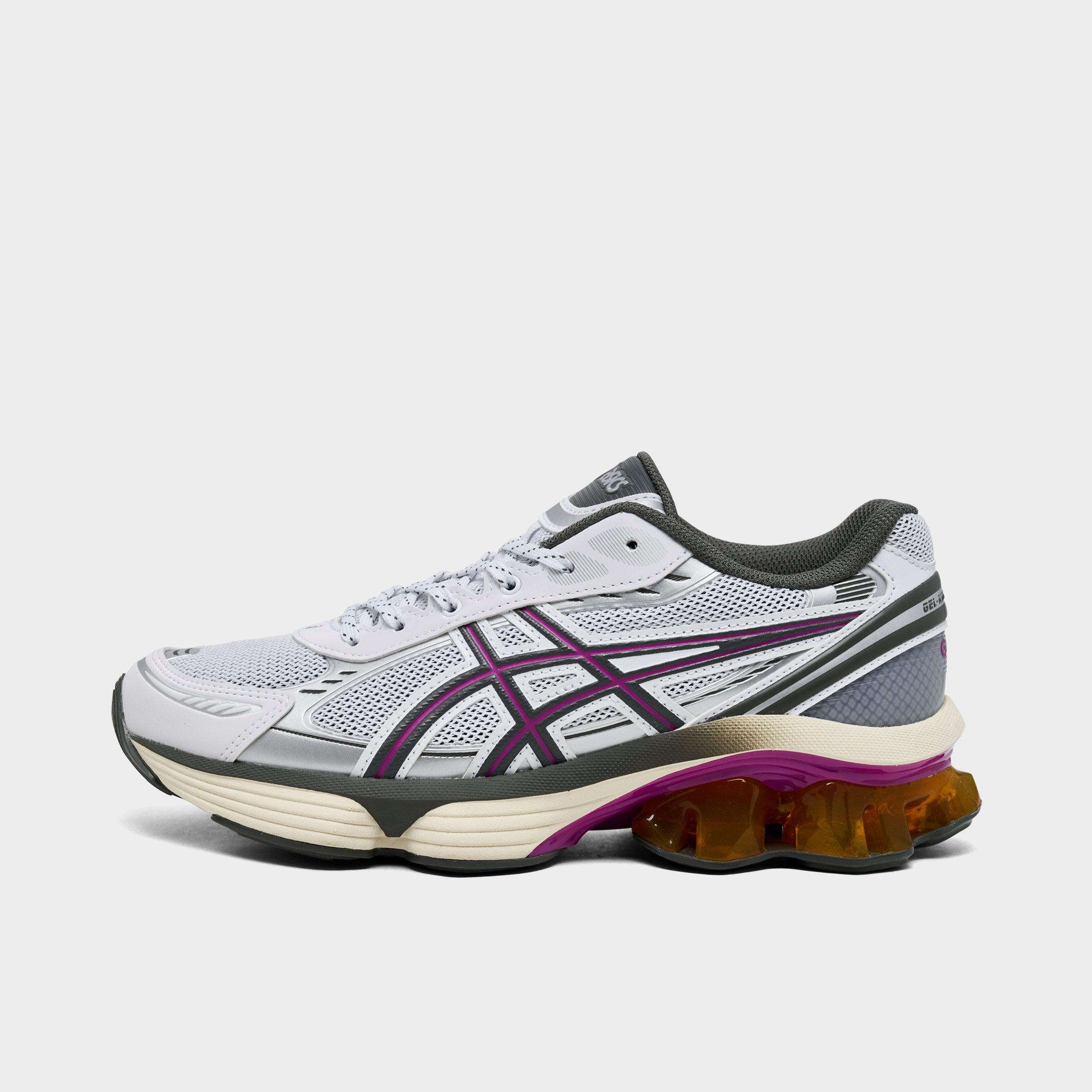 Asics Women's GEL-Kinetic Fluent Casual Shoes in Purple/White Size 7.5 Leather