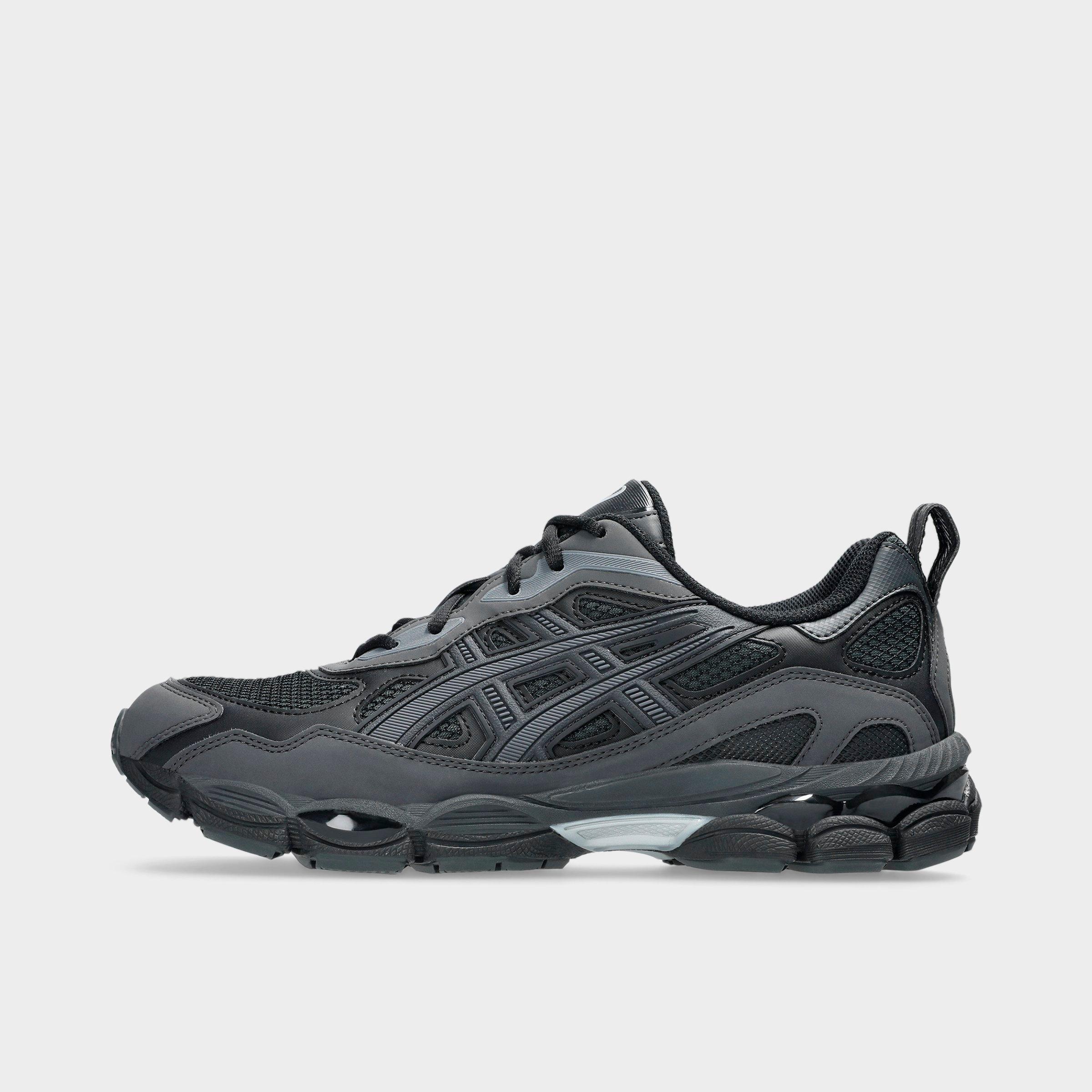 Women's ASICS GEL-NYC RGD Casual Shoes in Black/Graphite Grey Size: 9.0