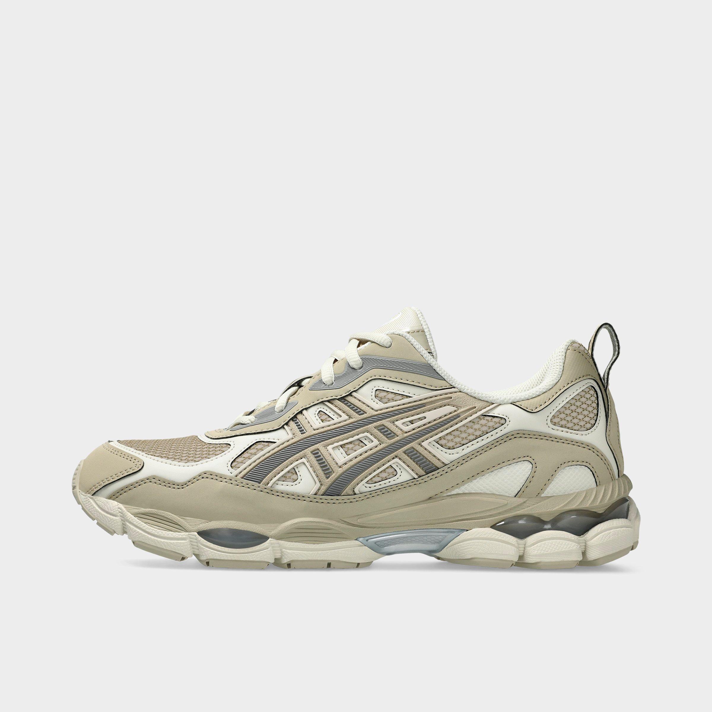 Women's ASICS GEL-NYC RGD Casual Shoes in Smoke Grey/Wool Size: 10.5
