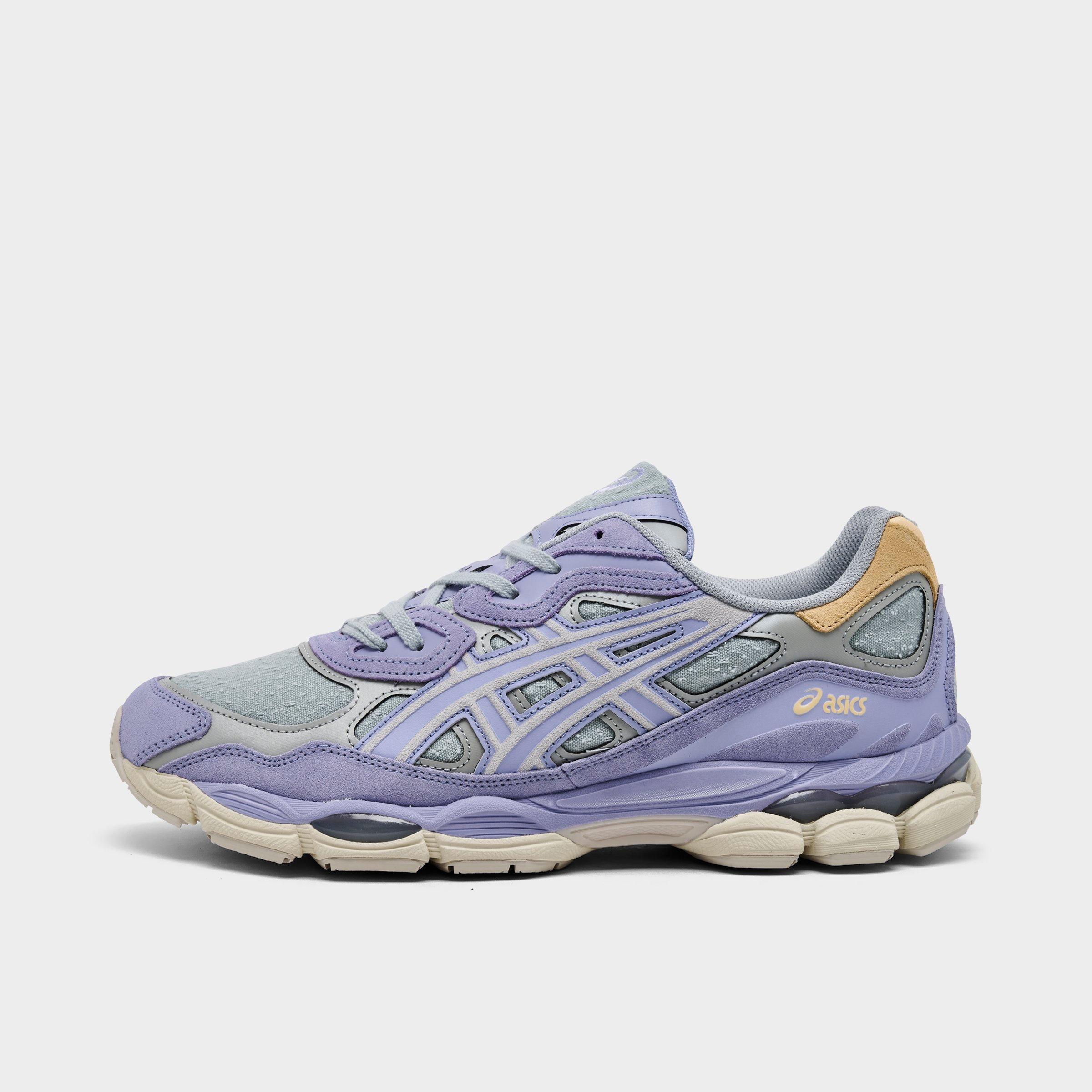 Men's ASICS GEL-NYC Casual Shoes in Piedmont Grey/Bluebell Size: 7.5