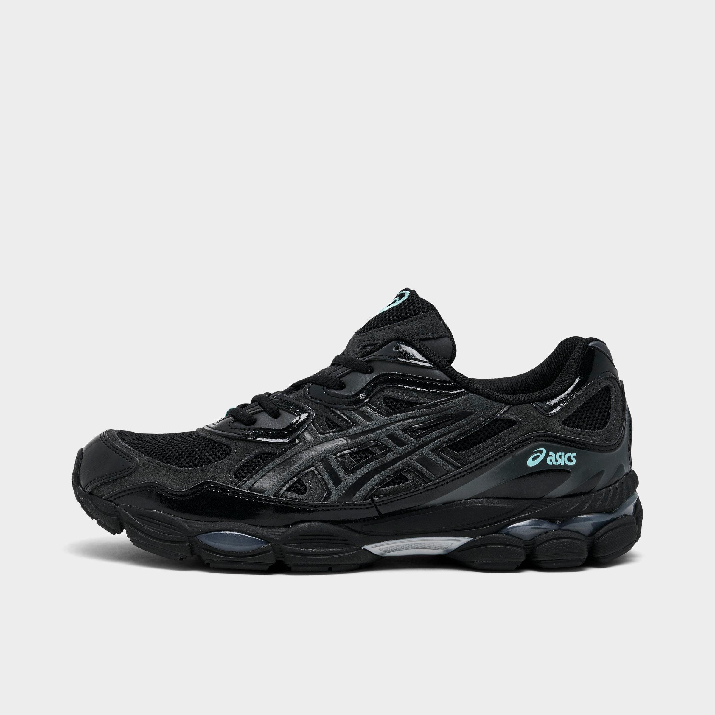 Men's ASICS GEL-NYC Casual Shoes in Black/Graphite Grey Size: 7.5