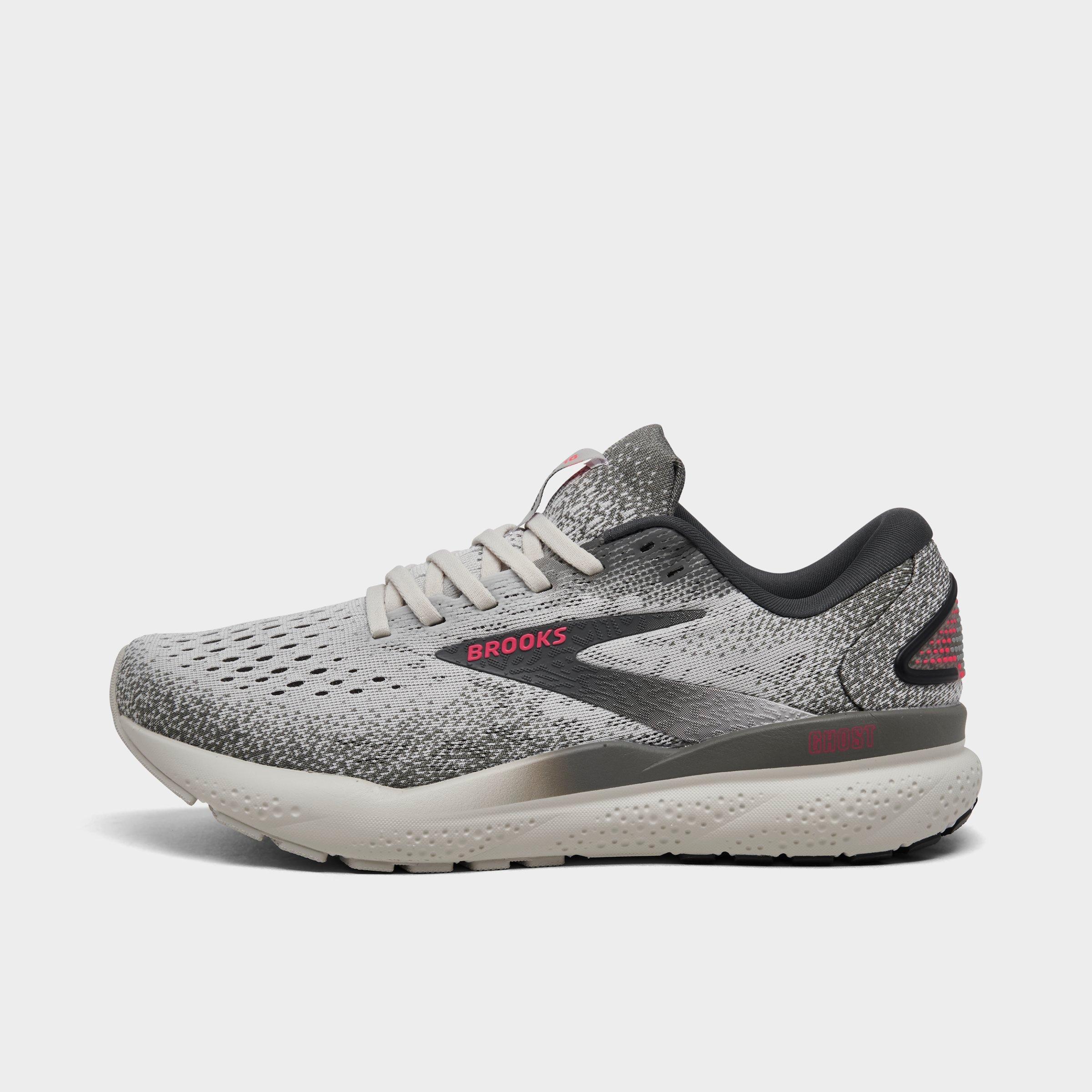 Brooks Women's Ghost 16 Running Shoes in Grey/Off-White/Grey Size 11.5