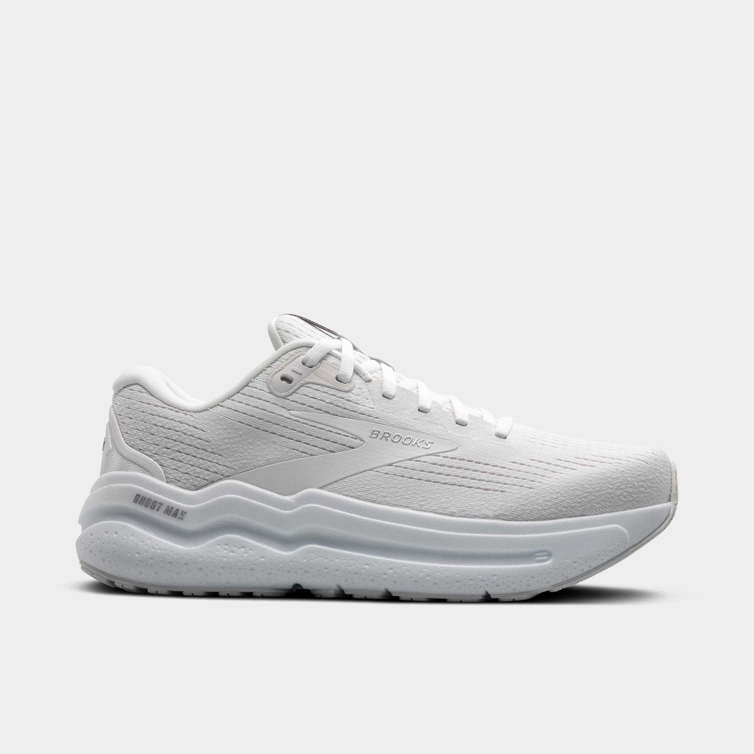 Brooks Women's Ghost Max 2 Running Shoes in Bright White/Bright White Size: 5