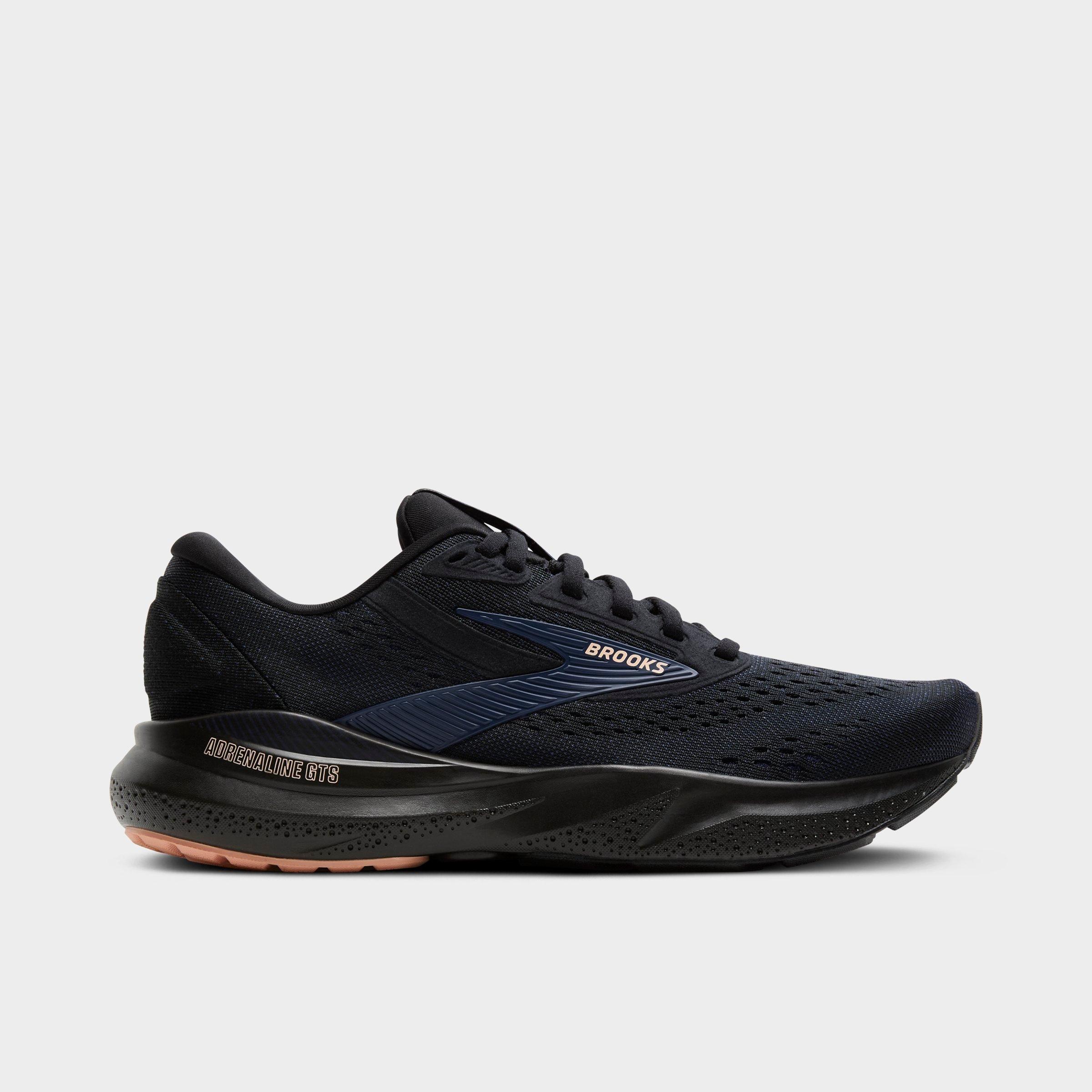 Brooks Women's Adrenaline GTS 24 Running Shoes in Black/Black Size 8.5
