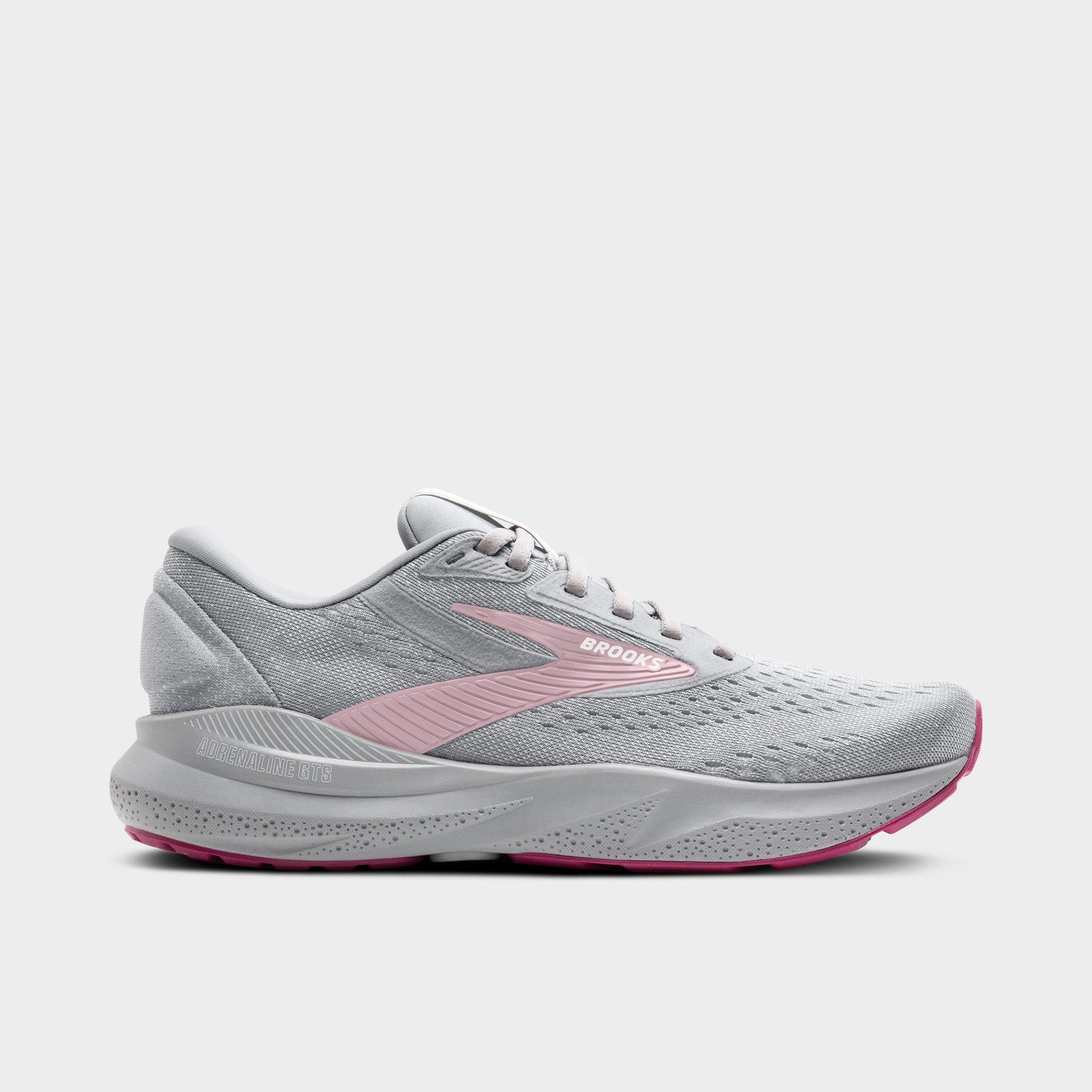 Brooks Women's Adrenaline GTS 24 Running Shoes in Grey/Alloy Size 5.5