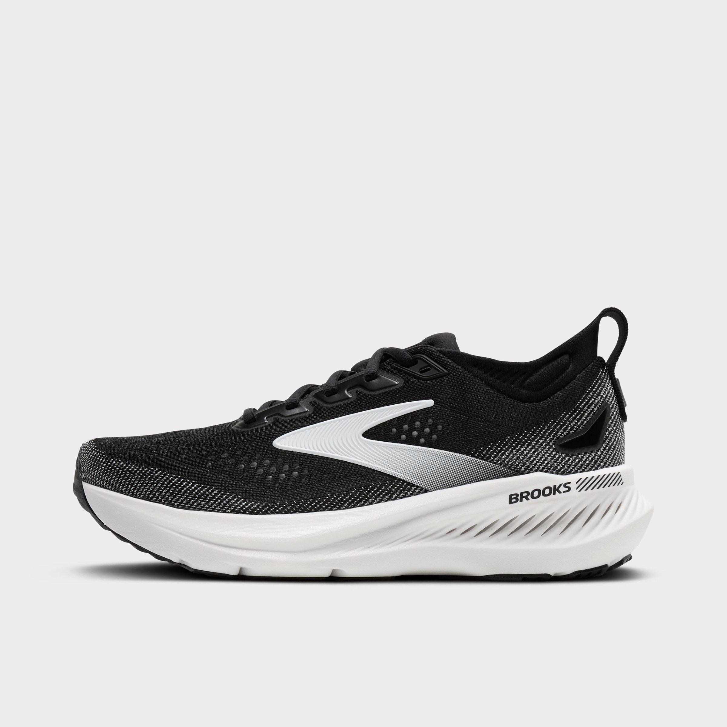 Brooks Women's Glycerin GTS 23 Running Shoes (Wide Width) in Black/Grey/White Size: 10.0