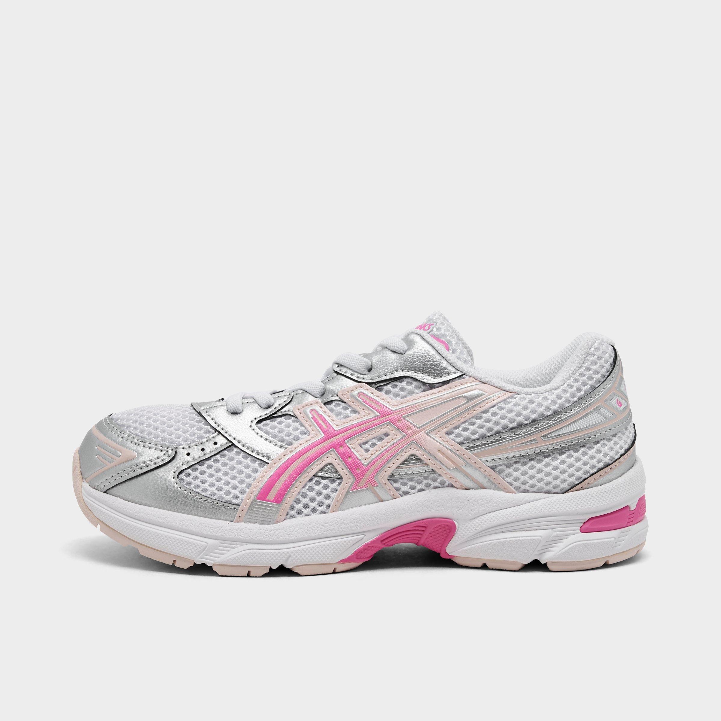 Little Kids ASICS GEL-1130 Casual Shoes in White/Dragon Fruit Size: 11.0