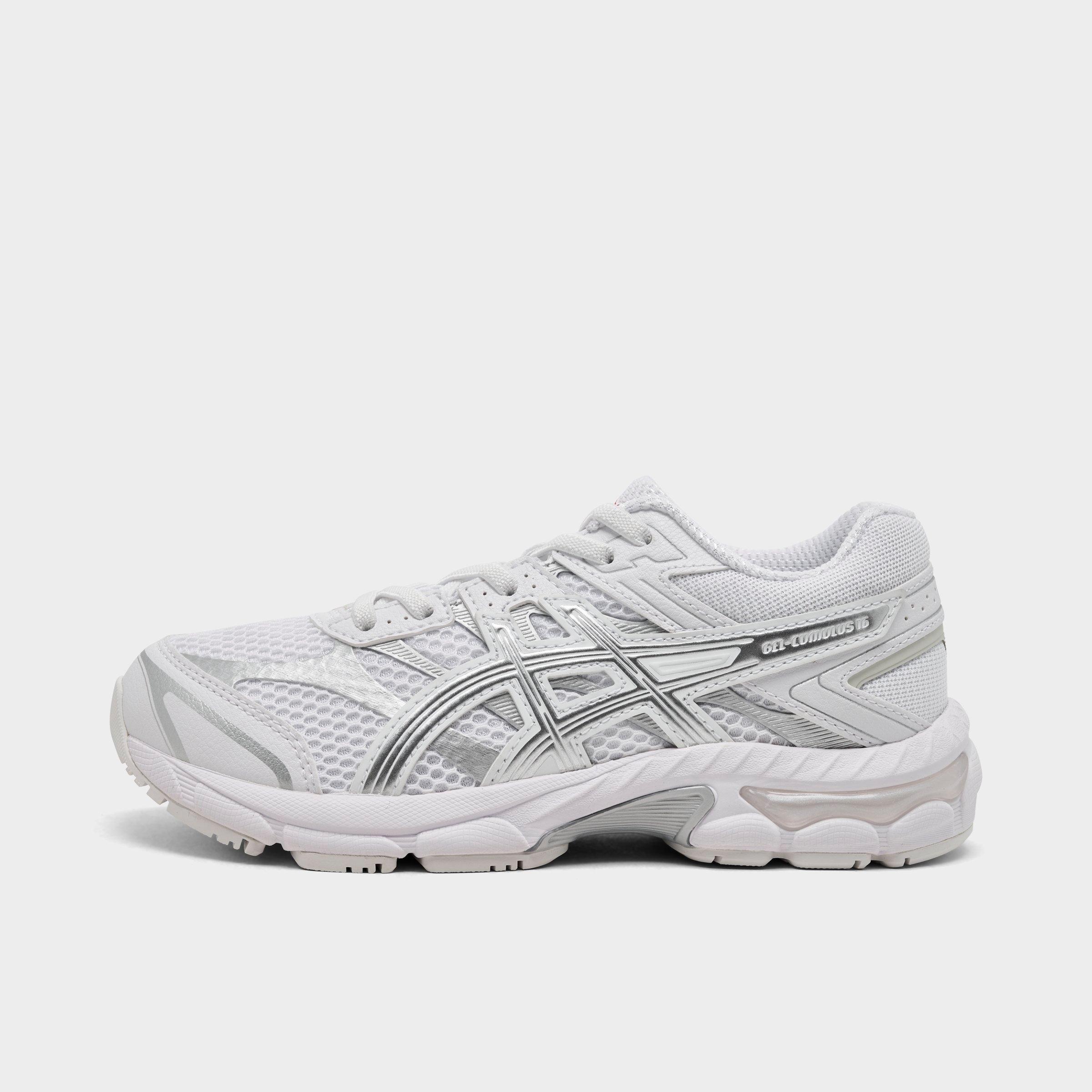 Little Kids ASICS GEL-Cumulus 16 Casual Shoes in White/Pure Silver Size: 3.0