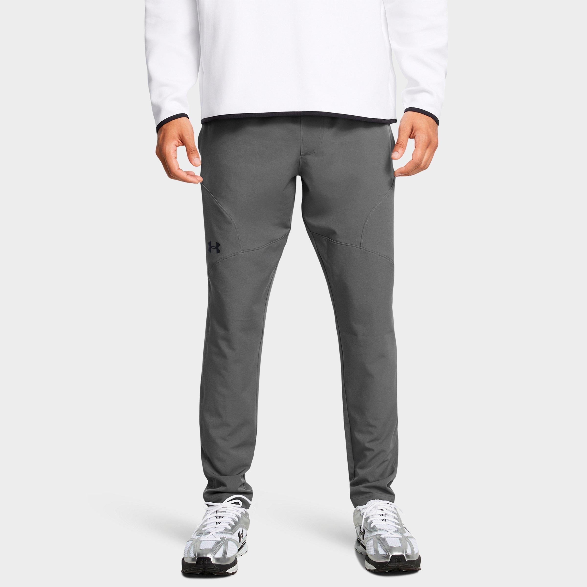 Under Armour Men's UA Unstoppable Tapered Pants in Castlerock/Black Size: XS