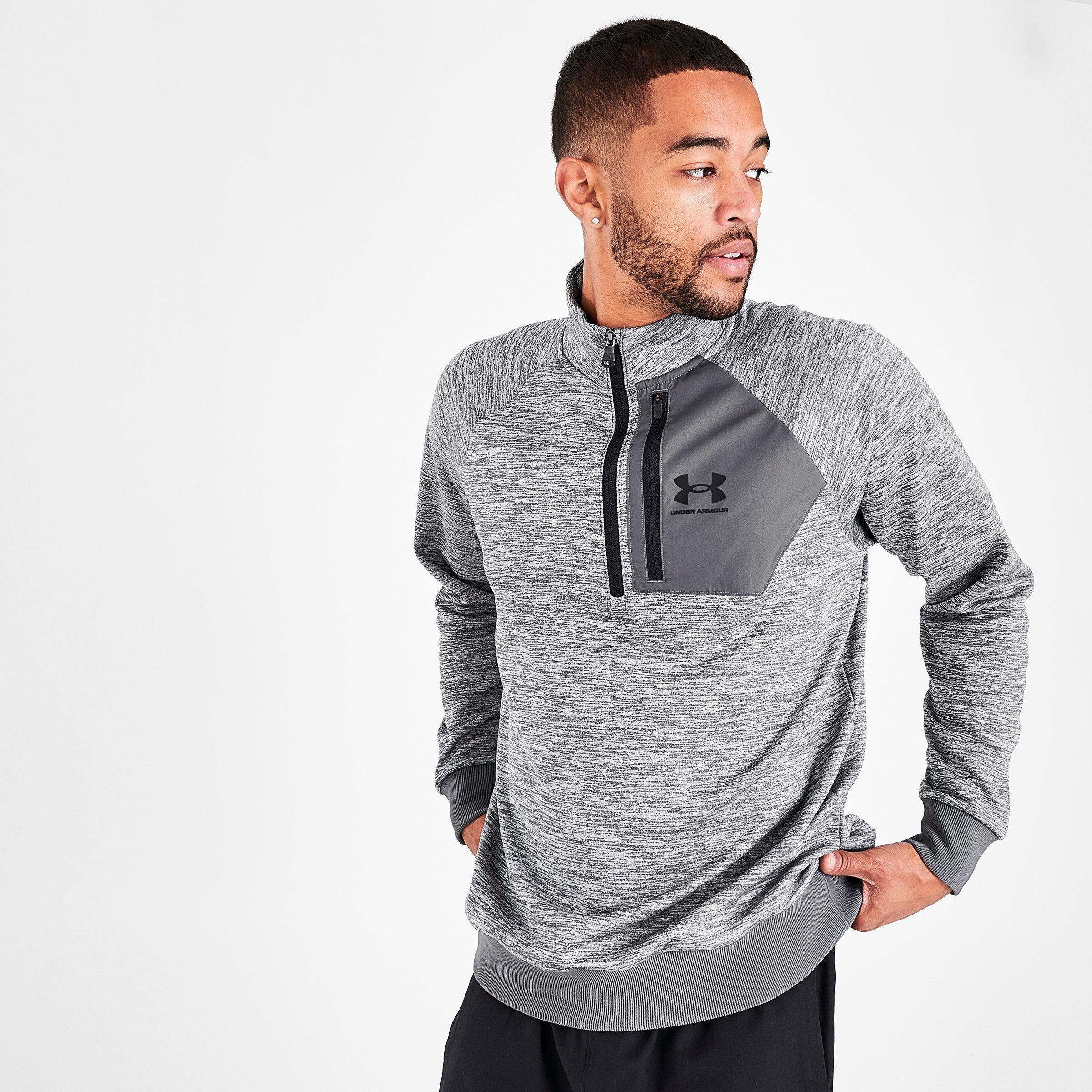 Under Armour Men's Af Half-zip Sweatshirt In Halo Grey ModeSens