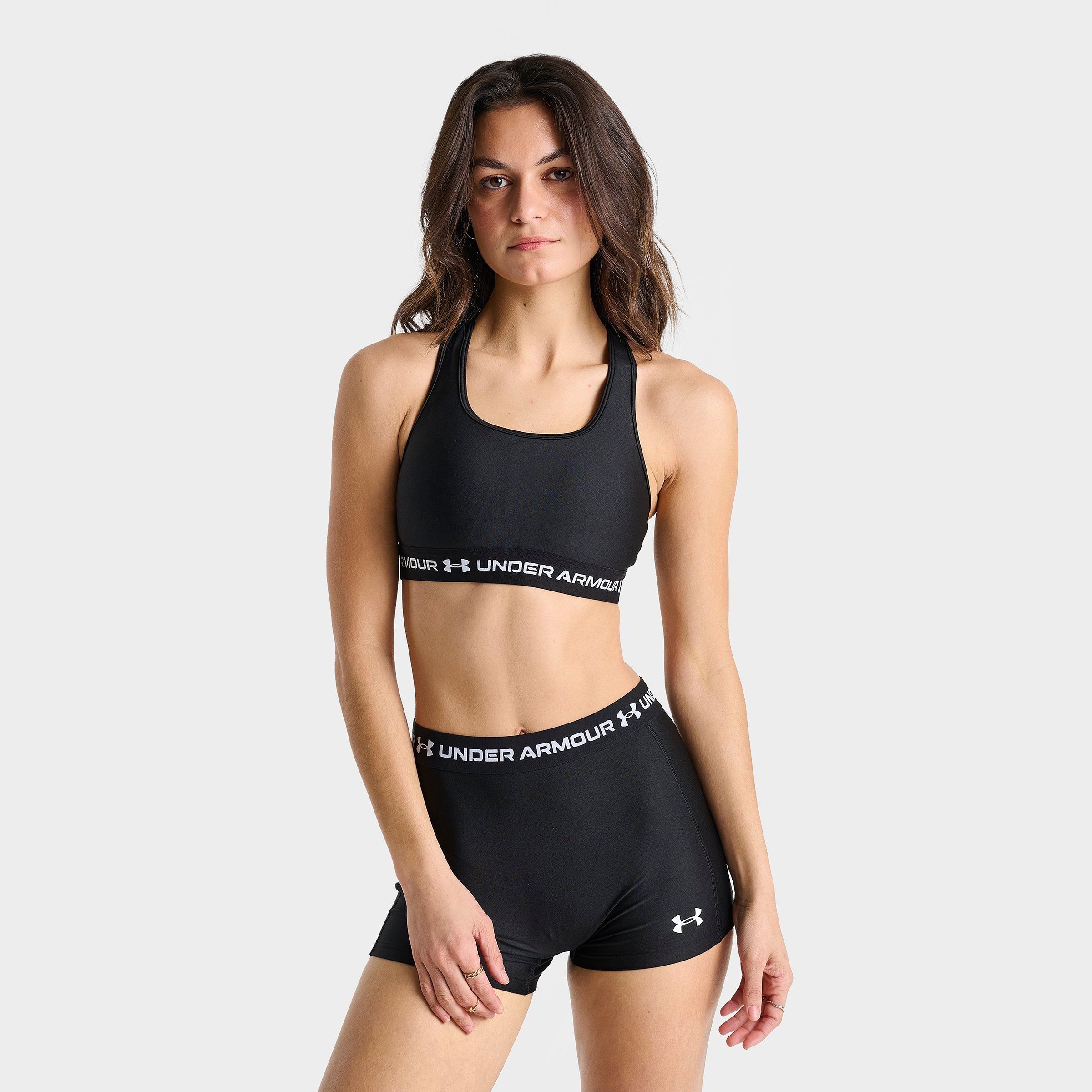 Under Armour Women's Mid Crossback Medium-Support Sports Bra