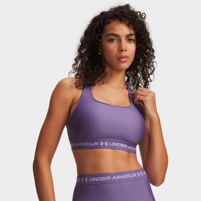 Women's Under Armour Mid Crossback Medium-Support Sports Bra