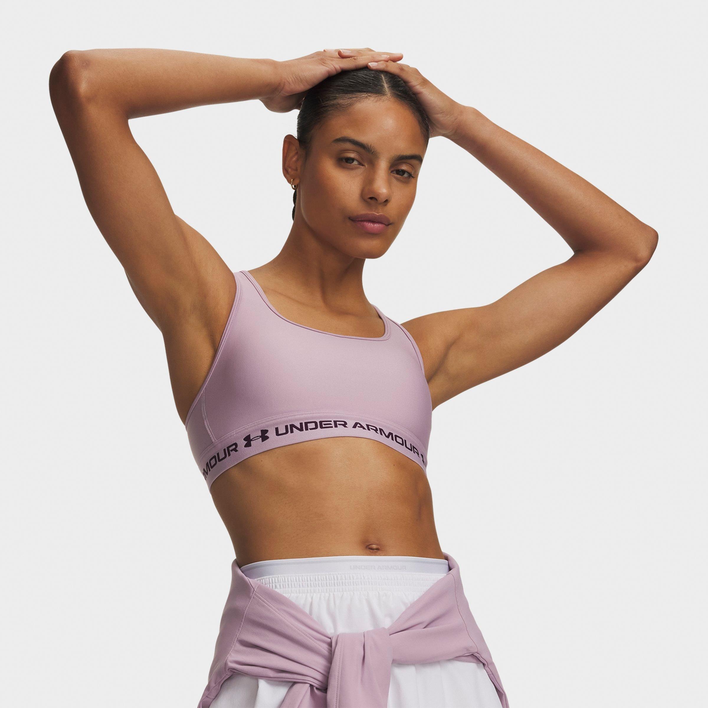 Under Armour Women's Mid Crossback Medium-Support Sports Bra