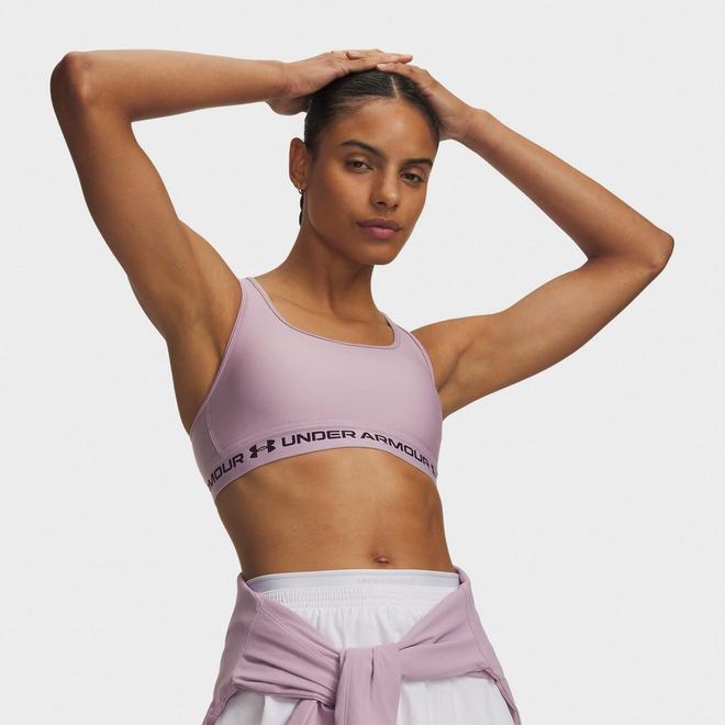 Women's Under Armour Mid Crossback Medium-Support Sports Bra