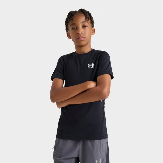 Boys' Big Kids' Under Armour HeatGear Armour T-Shirt