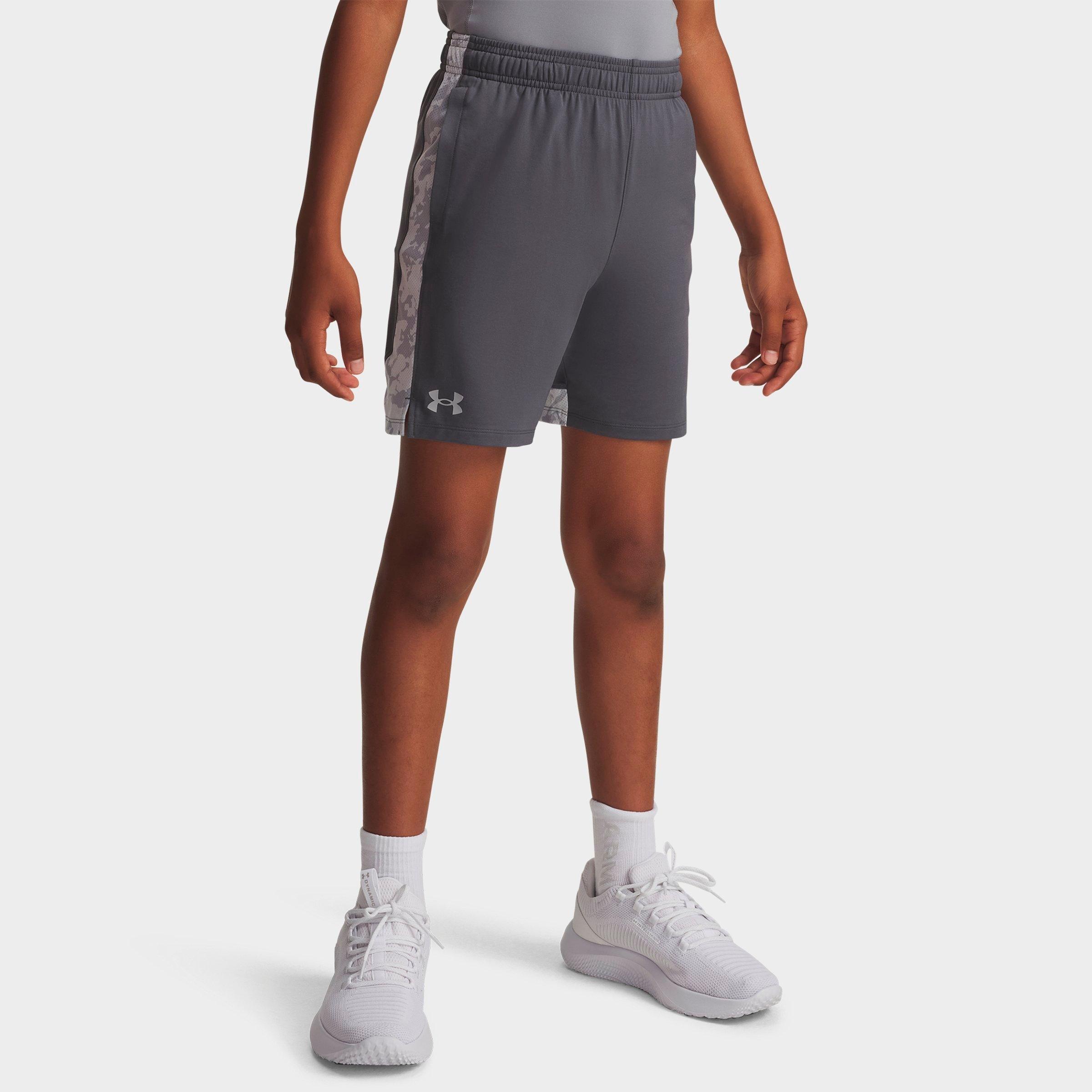 Under Armour Kids Boys Heatgear Armour T-shirt In Gray