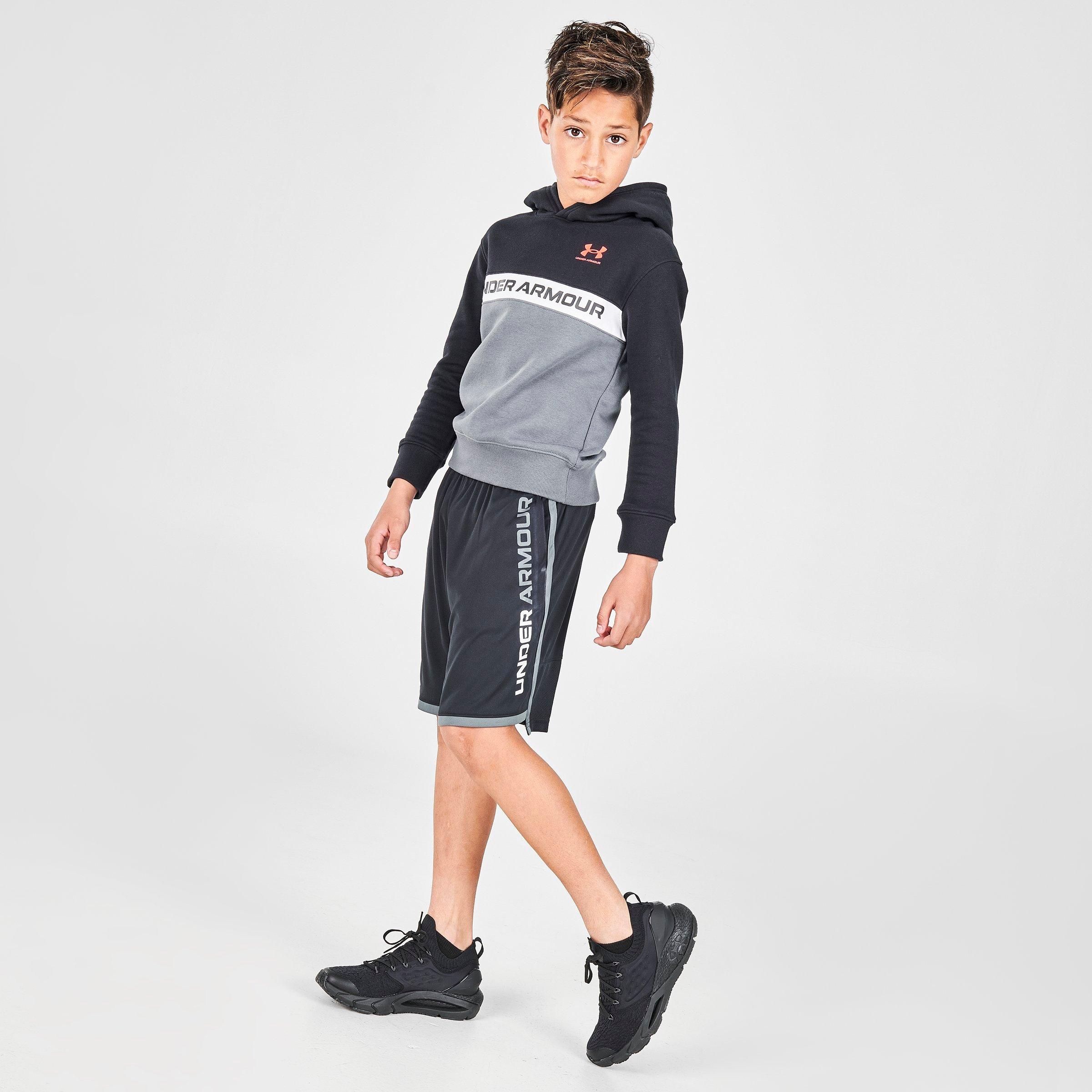 Under Armour Kids Boys Ua Stunt 3.0 Shorts In Black ModeSens