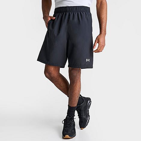 Under Armour Men's Halfback Shorts In Black/white