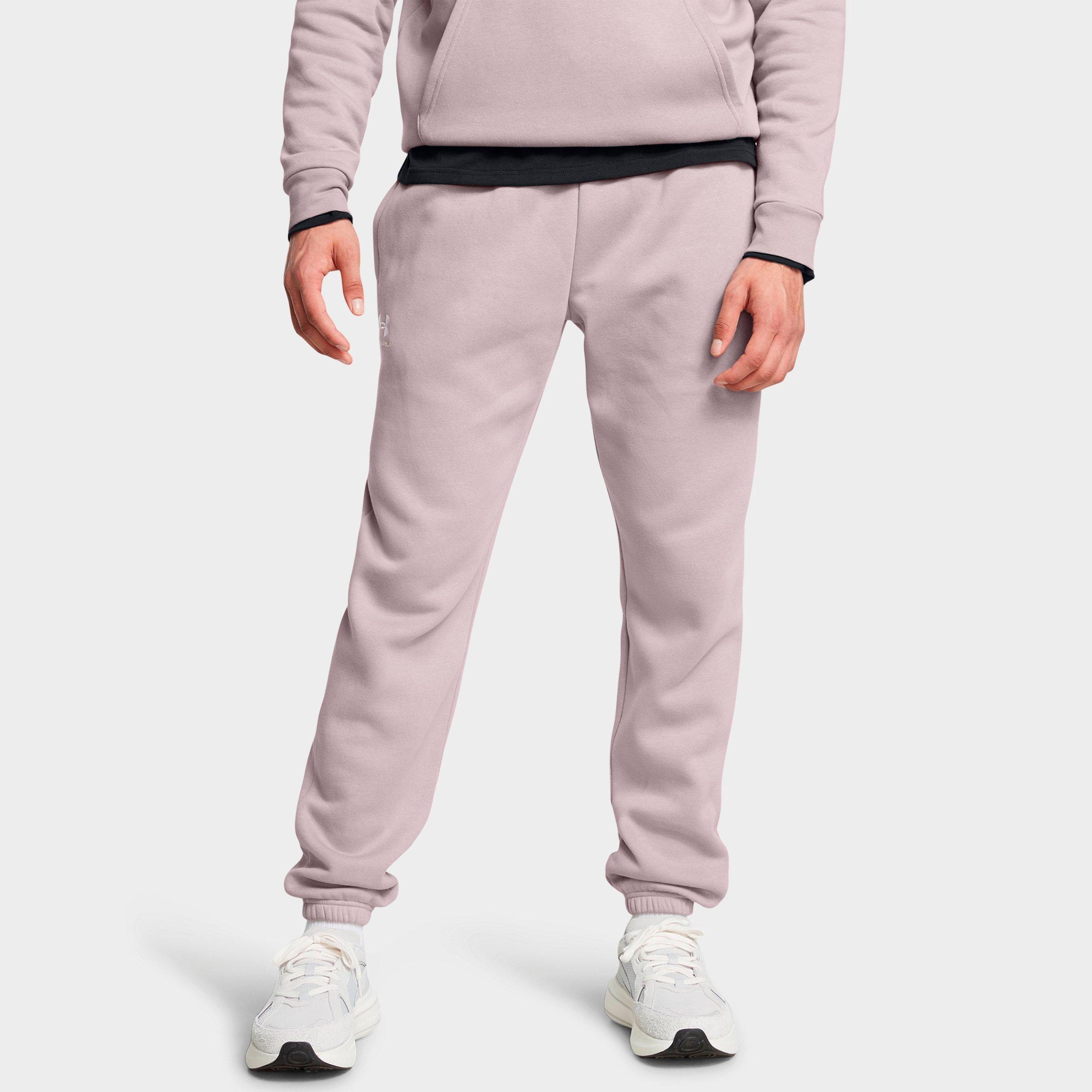 Under Armour Men's Essential Fleece Jogger Pants in Tetra Grey/White Size: XS