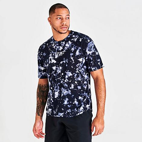 Under Armour Ua Breeze Trail T-shirt In White/midnight Navy/reflective