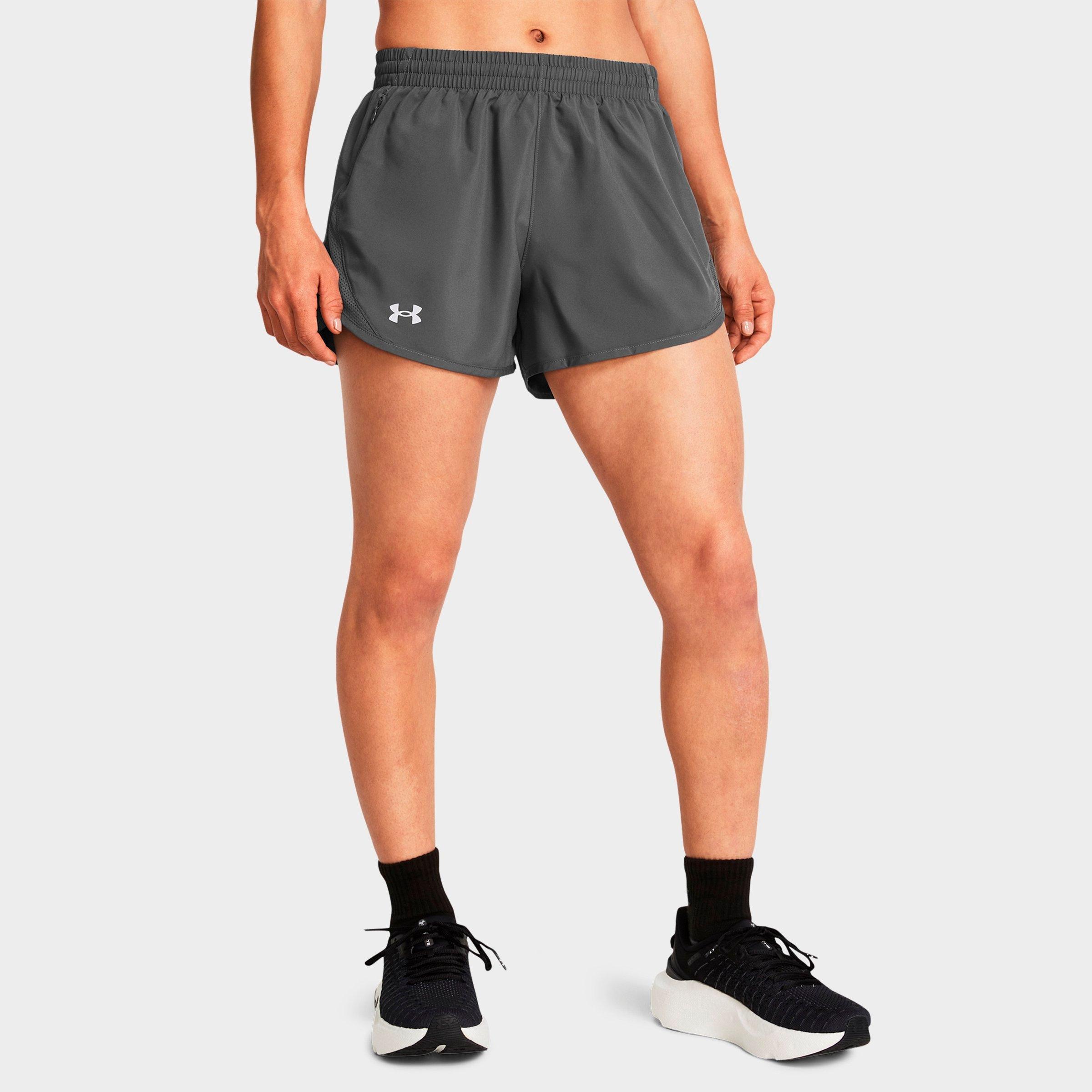 Under Armour Women's Fly-by 3'' Shorts In Gray