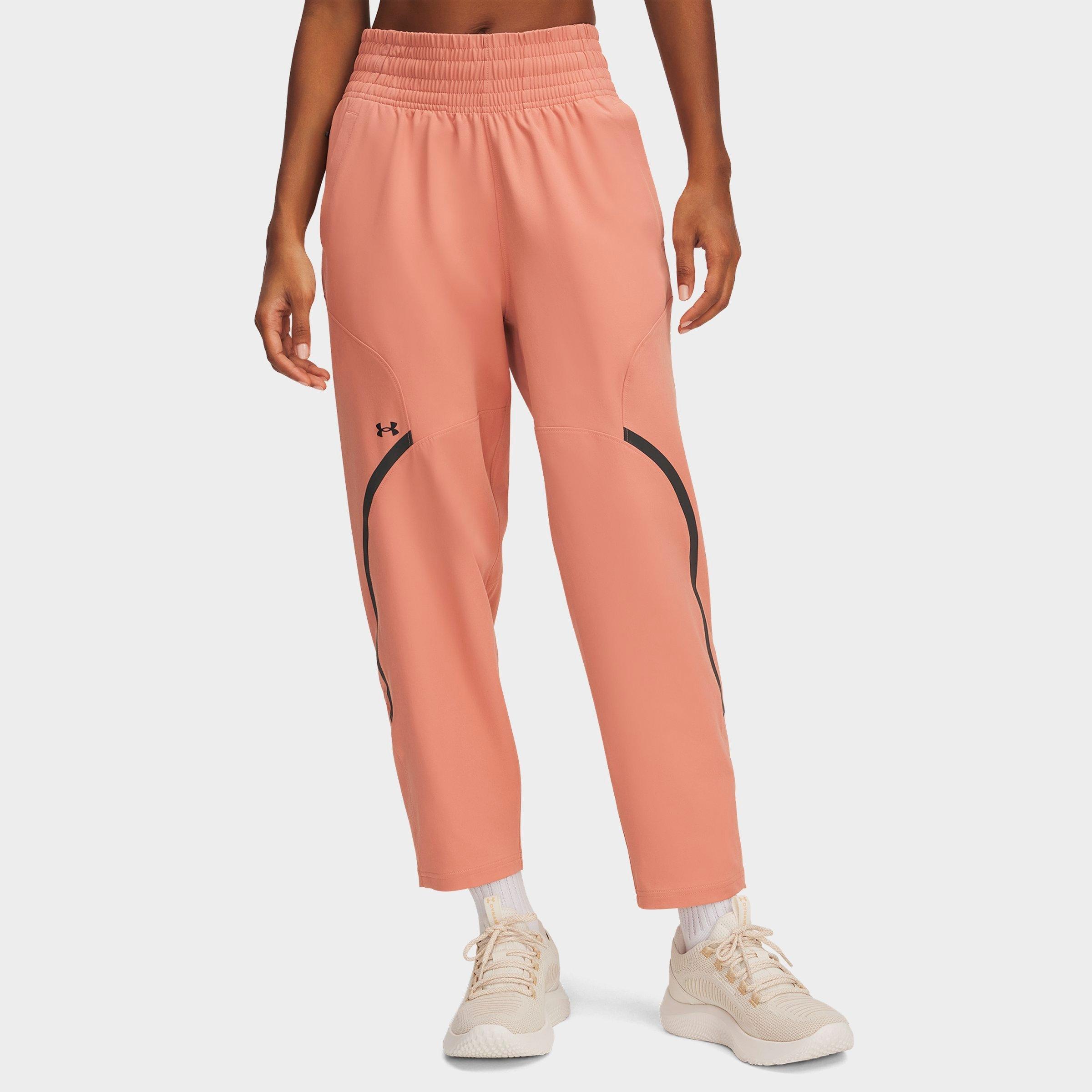 Under Armour Women's UA Unstoppable Ankle Pants in Canyon Pink/Black Size: XS