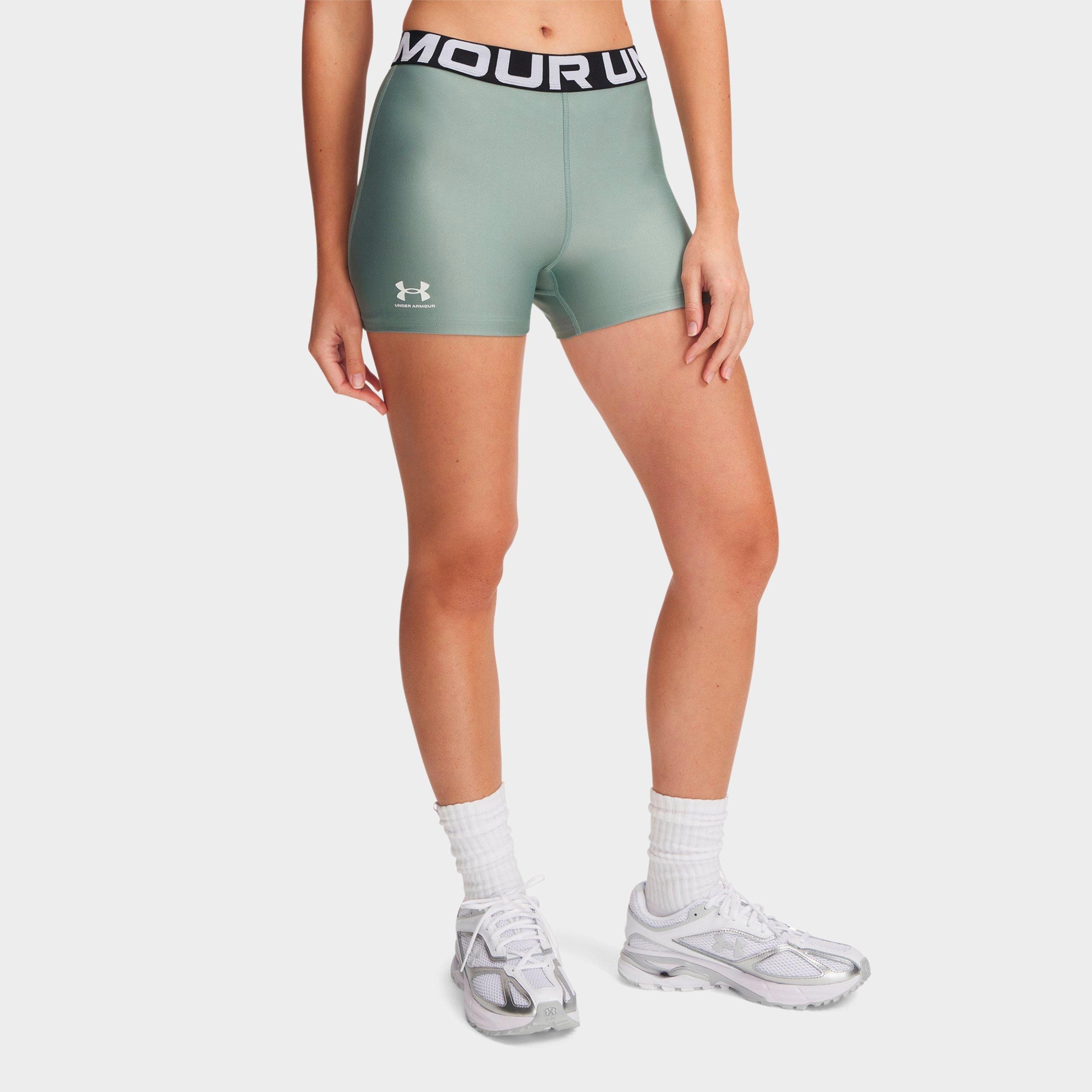 Under Armour Women's Heatgear Shorts In Green