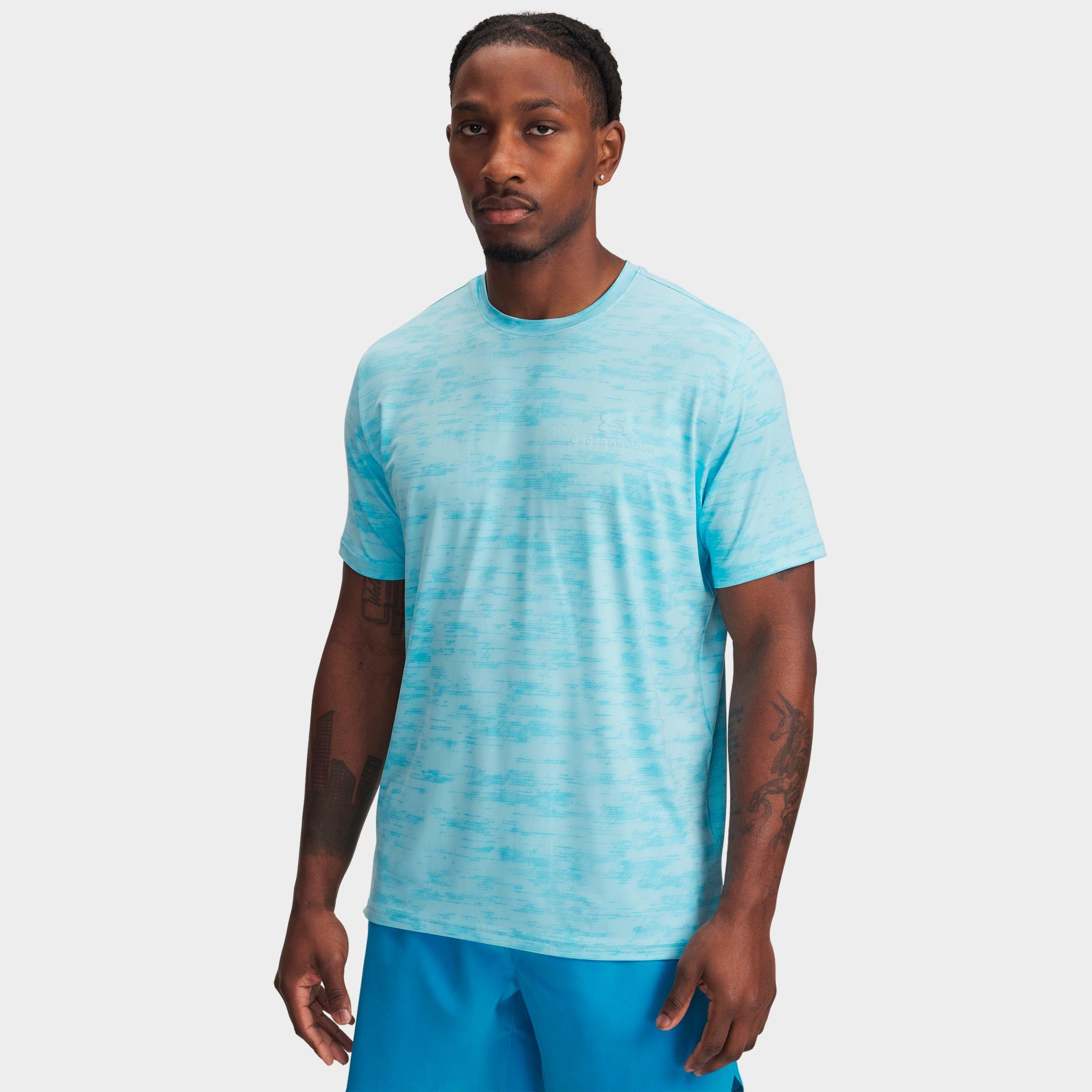Under Armour Men's Vanish Energy Printed T-Shirt in Stream/Fresco Blue/Stream Size: XS