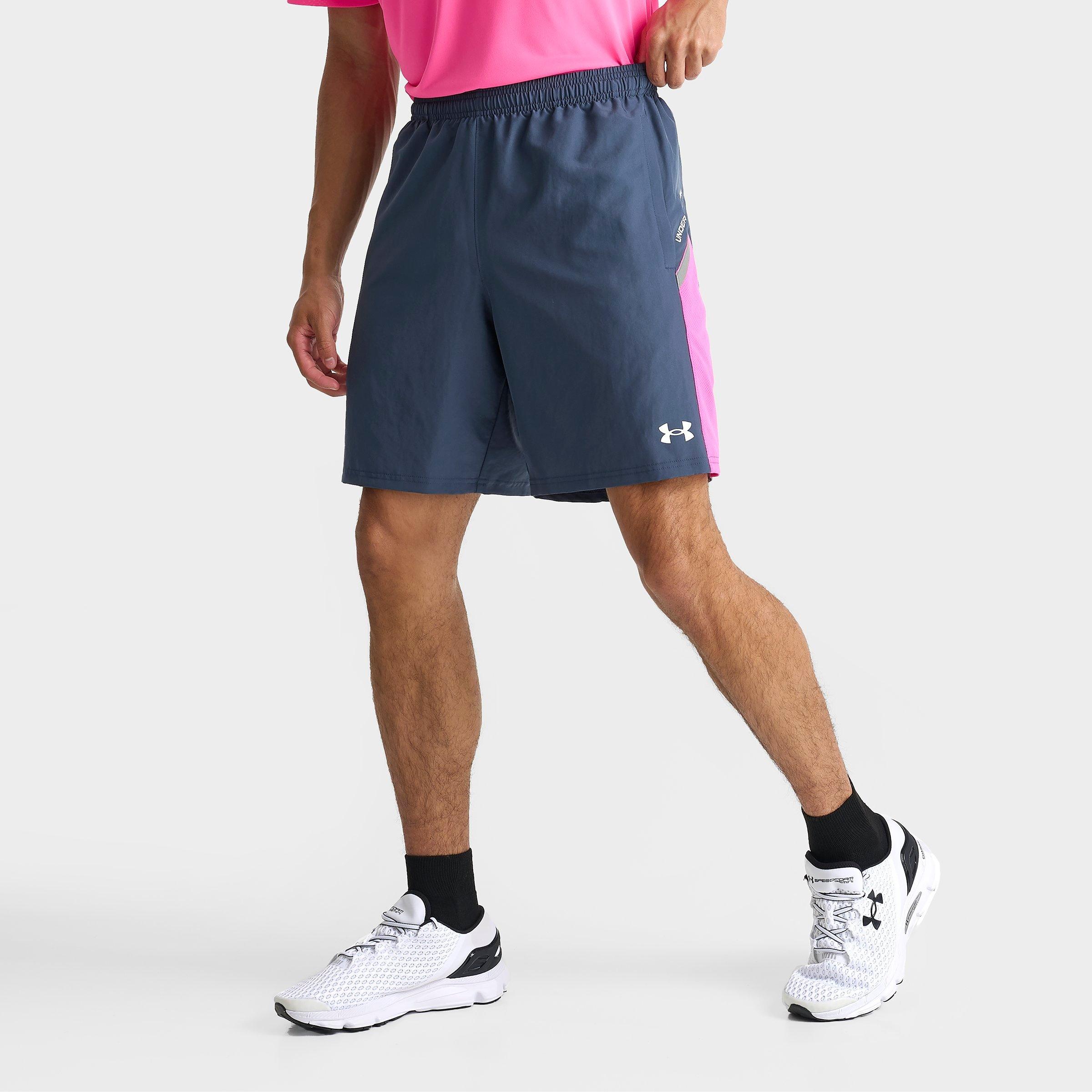 Under Armour Men's Core+ Woven Shorts in Grey/Downpour Grey Size 2XL 100% Polyester