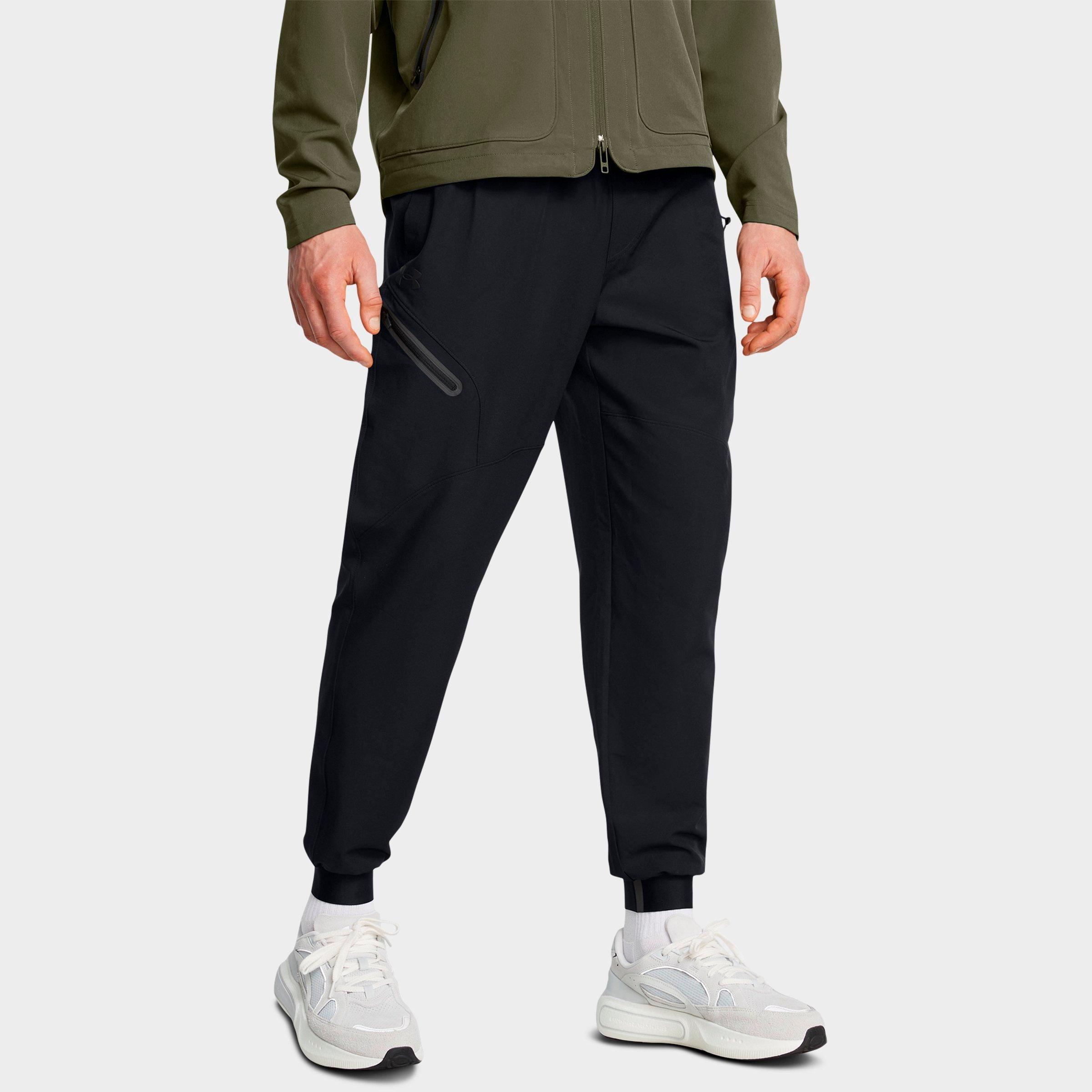 Under Armour Men's UA Unstoppable Woven Jogger Pants in Black/Ultimate Black Size: XS