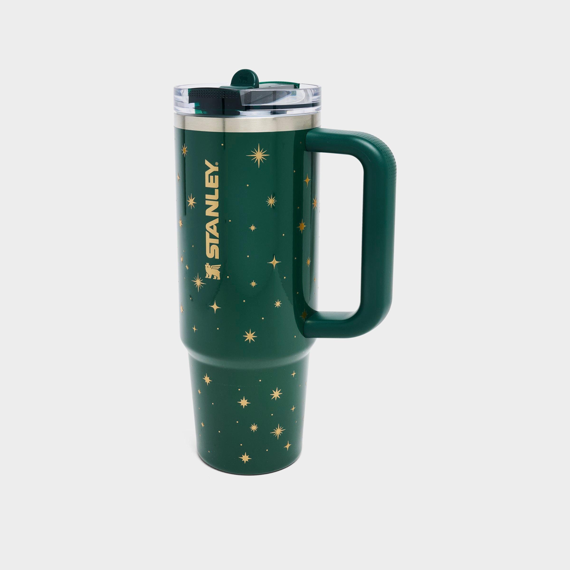 Stanley Quencher ProTour Flip Straw Tumbler (30oz) in Shadow Green Night Sky