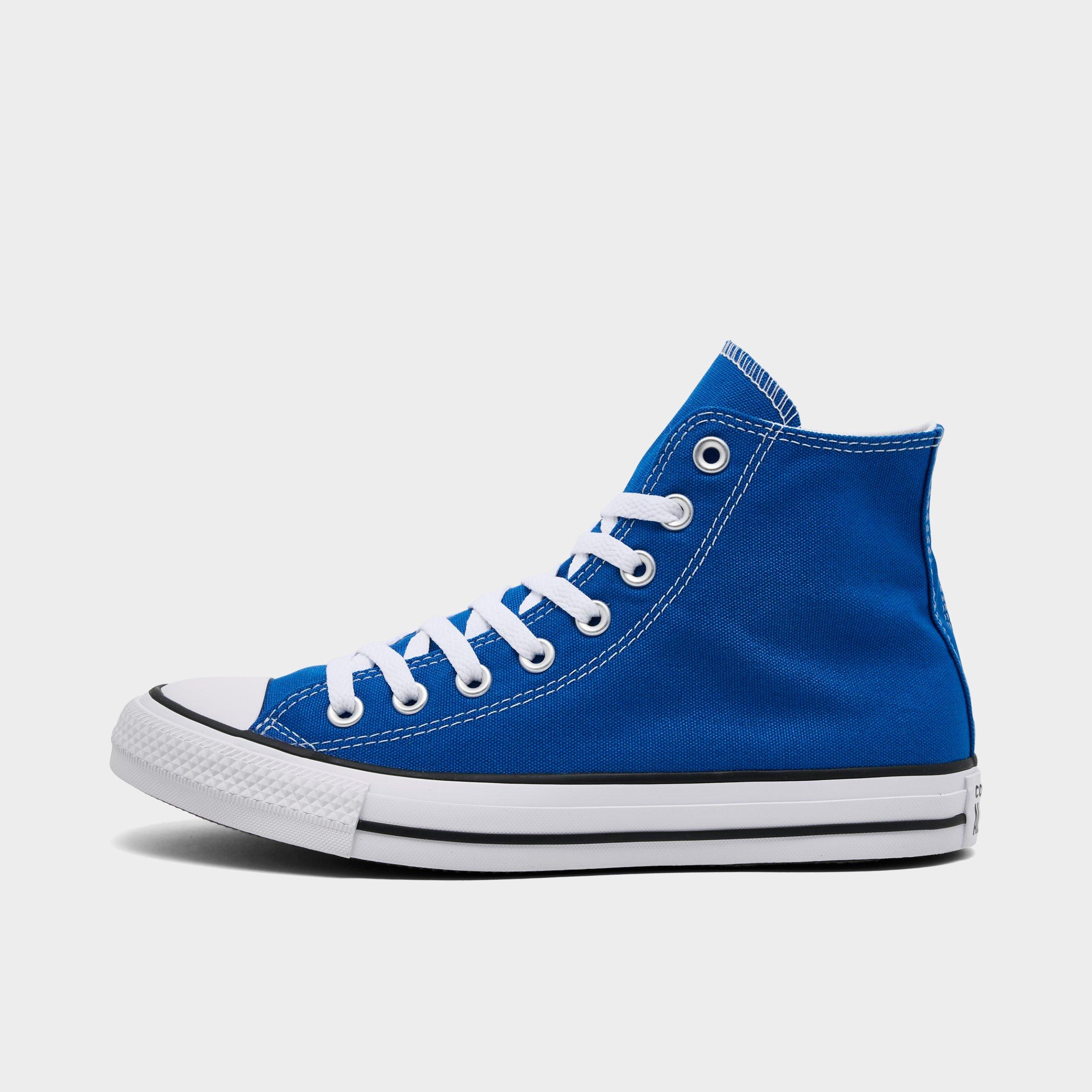 Converse Women's Chuck Taylor All Star High Top Casual Shoes in Snorkel Blue/White/Black Size: 11.0