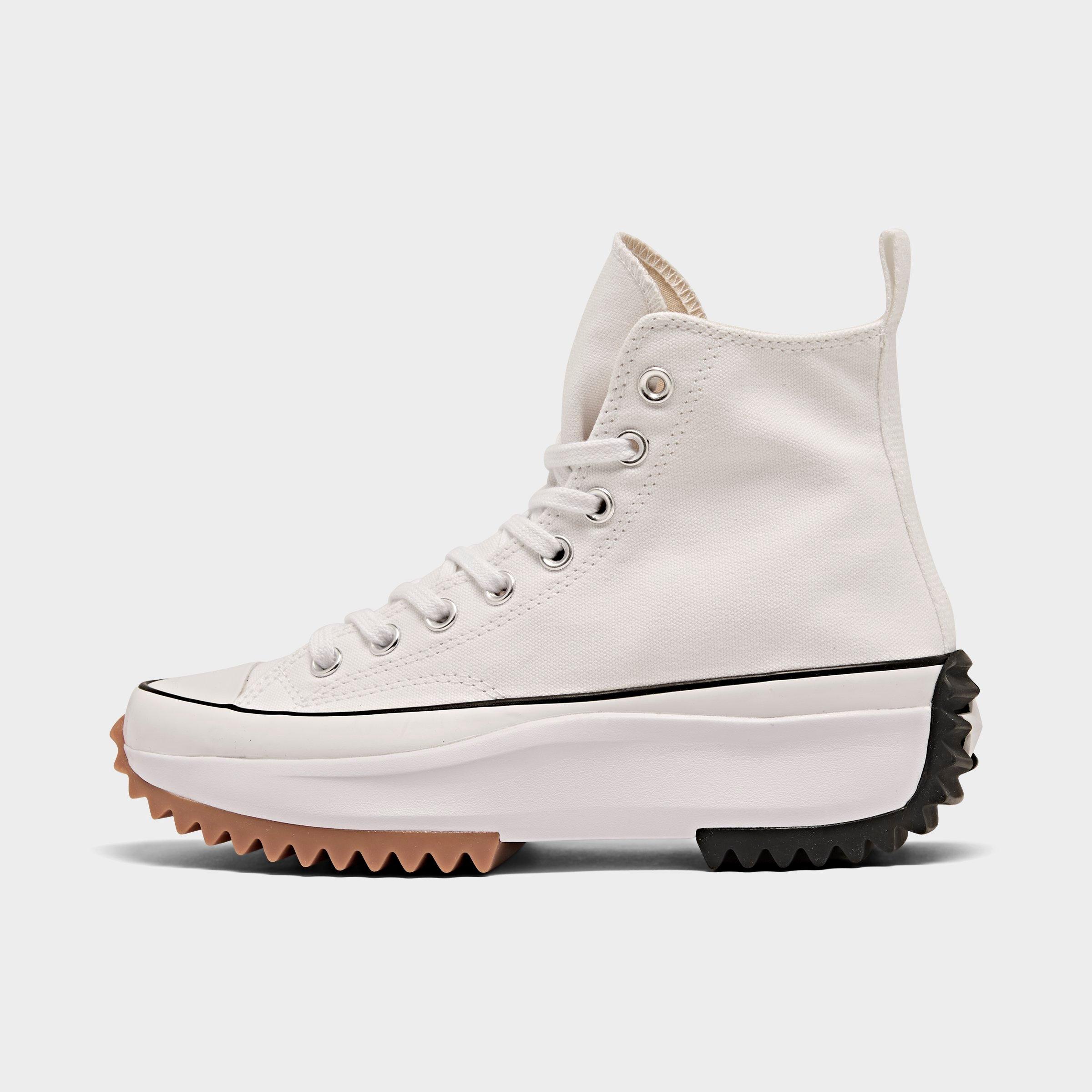 Converse White Run Star Hike Sneakers In White/white | ModeSens