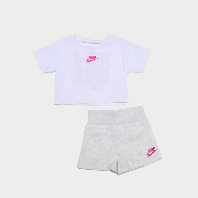 Girls' Infant Nike T-Shirt and Shorts Set