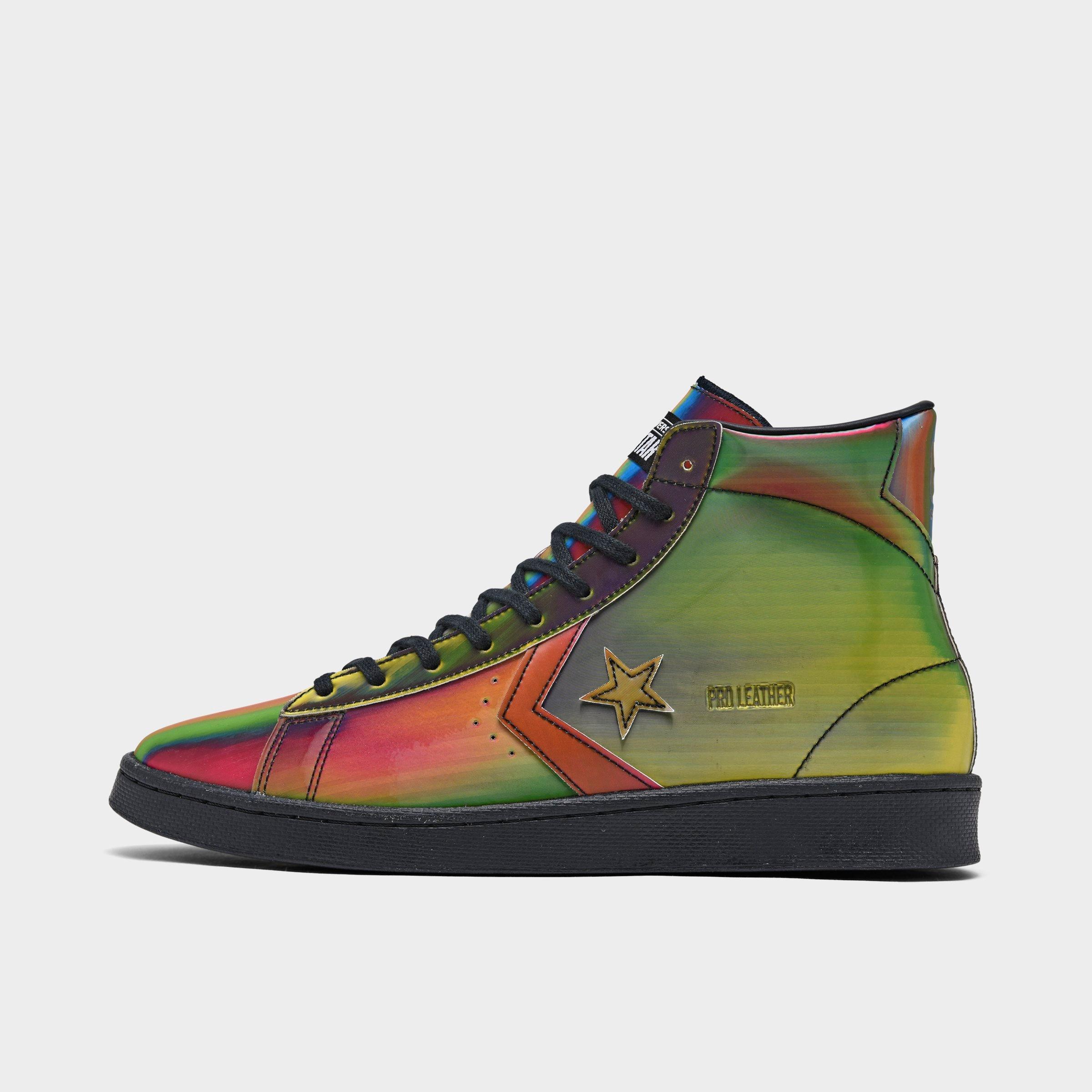 converse pro leather iridescent