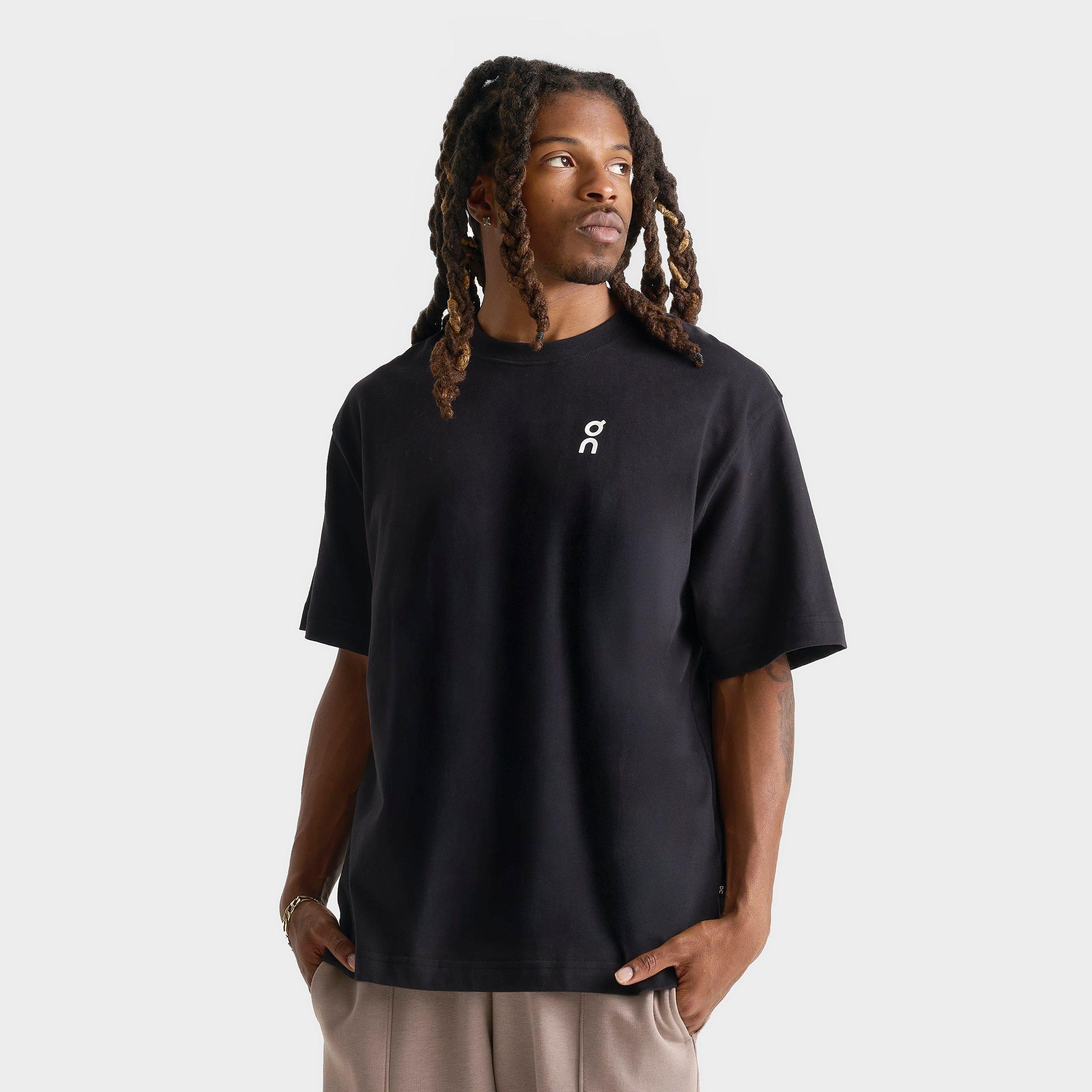 On Men's Club T-Shirt in Black Size: Medium