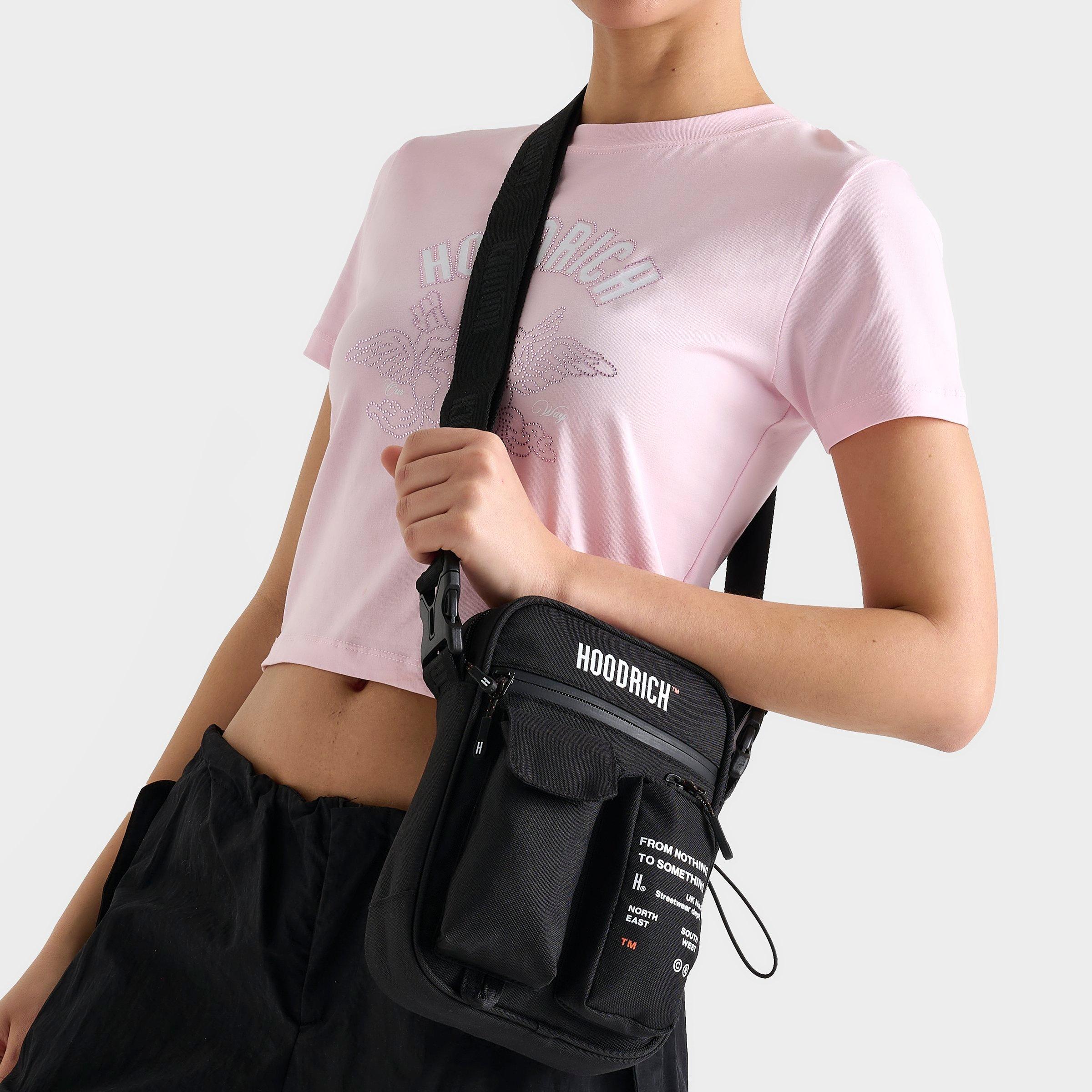 Hoodrich Limit V2 Mini Crossbody Bag in Black/Black Size NOSIZ