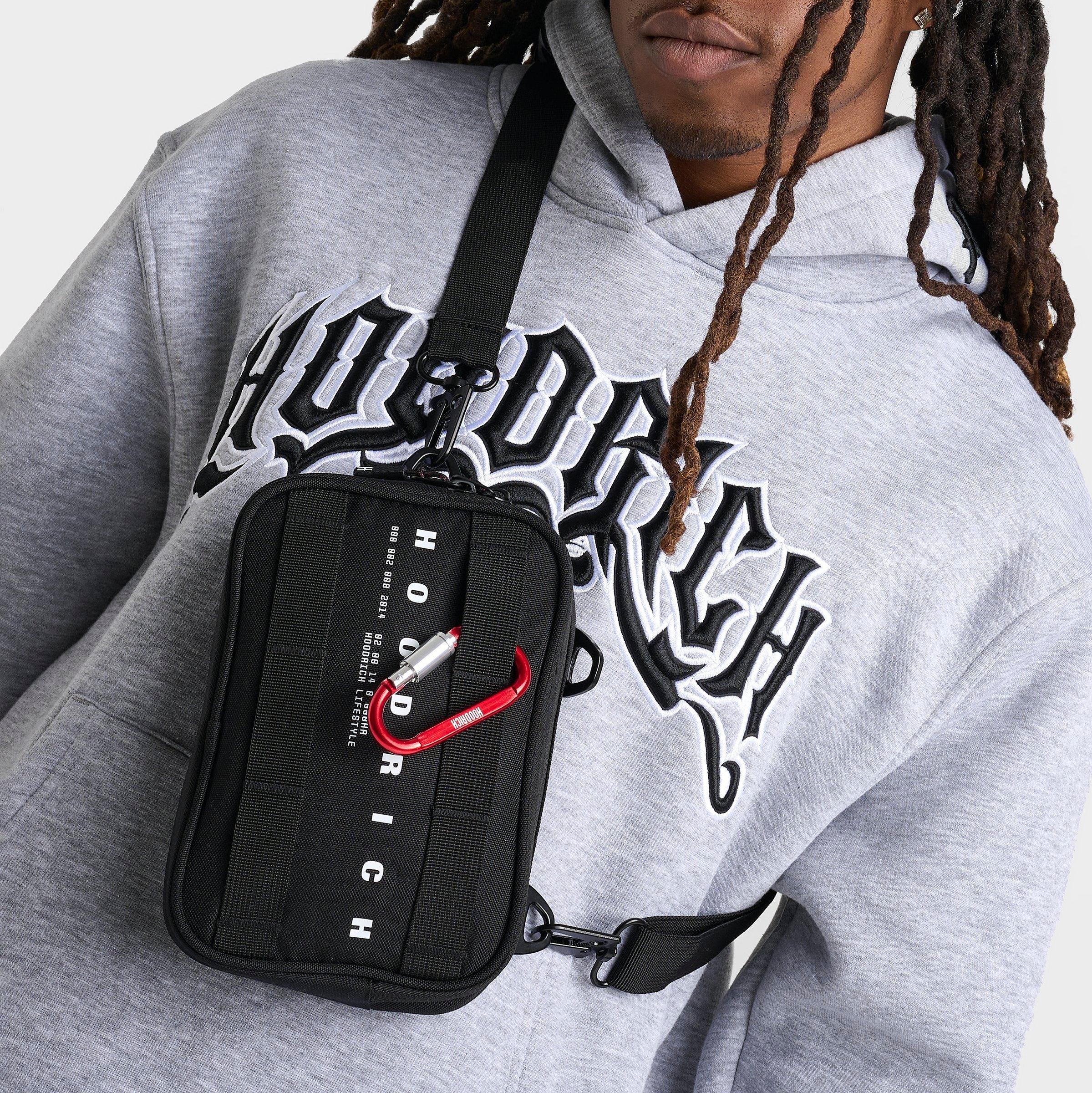 Hoodrich Tech Mini Crossbody Bag in Black/Black Size NOSIZ