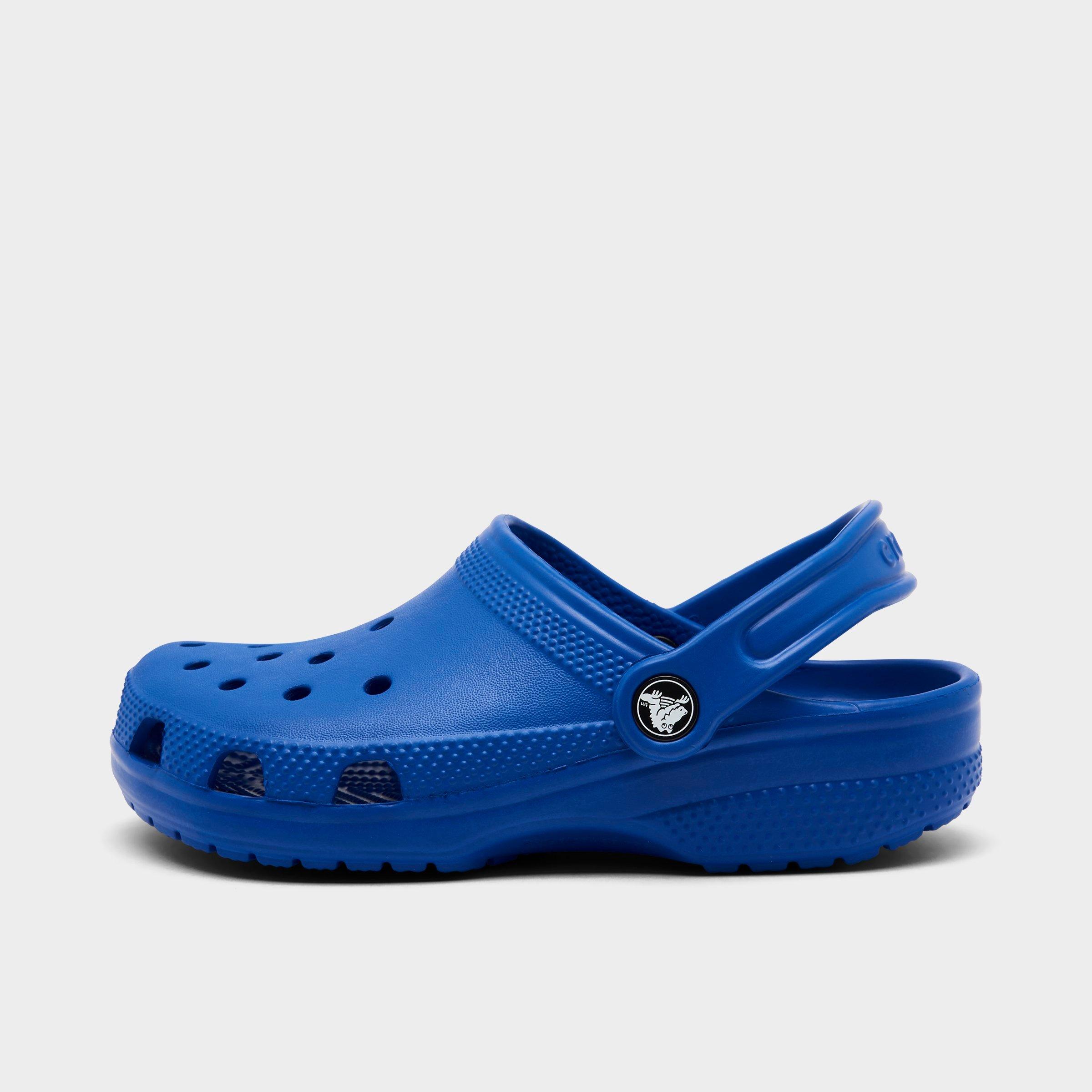 Crocs Little Kids Classic Clog Shoes in Blue Size: 13.0