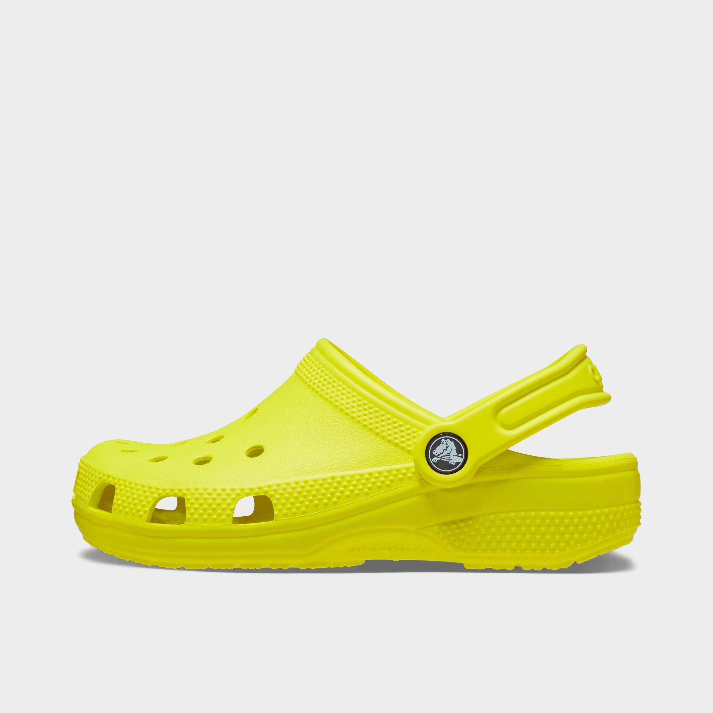 Crocs Little Kids and Big Kids Classic Clog Shoes in Acidity Size: 4.0
