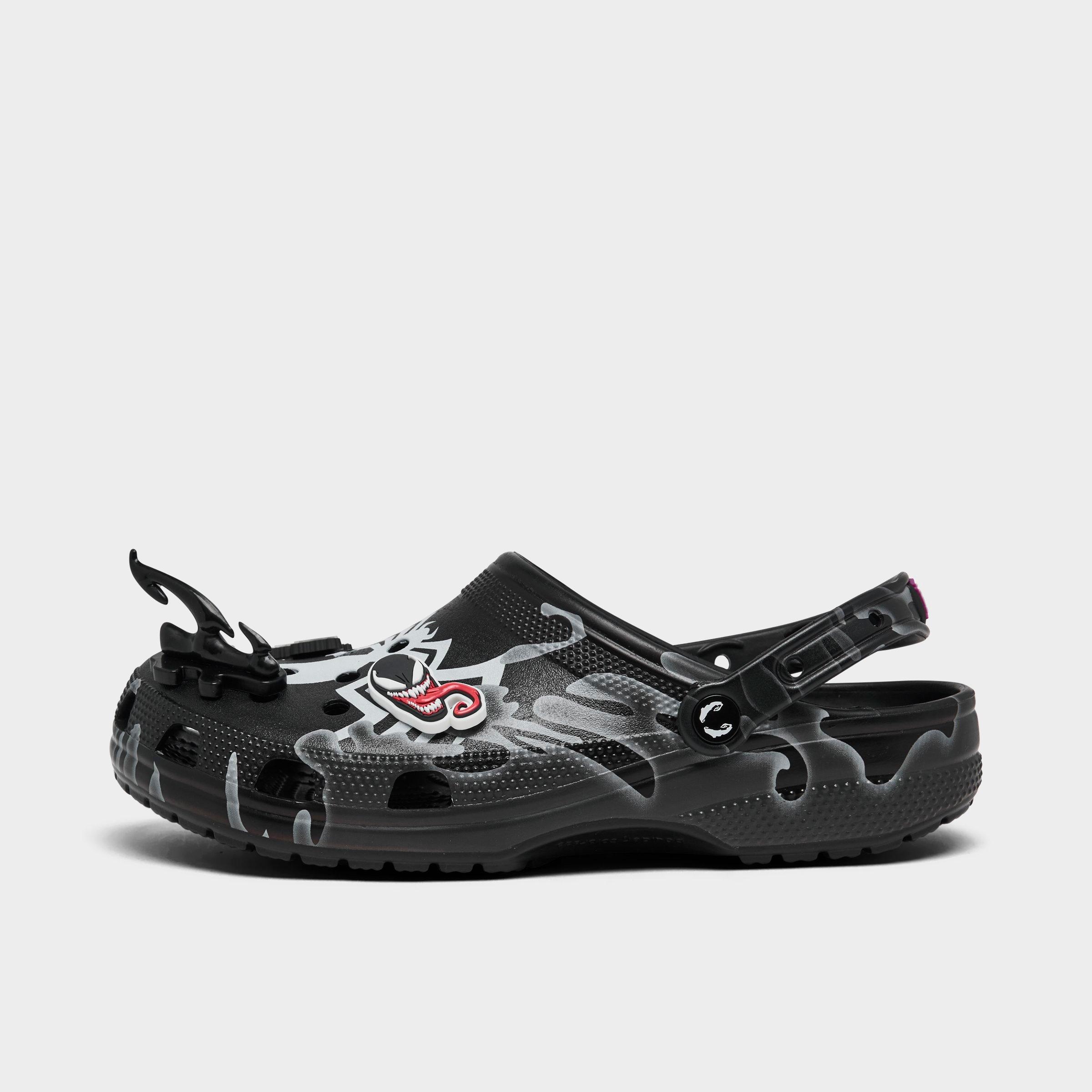 Crocs Spider-man Venom Classic Clog In Black