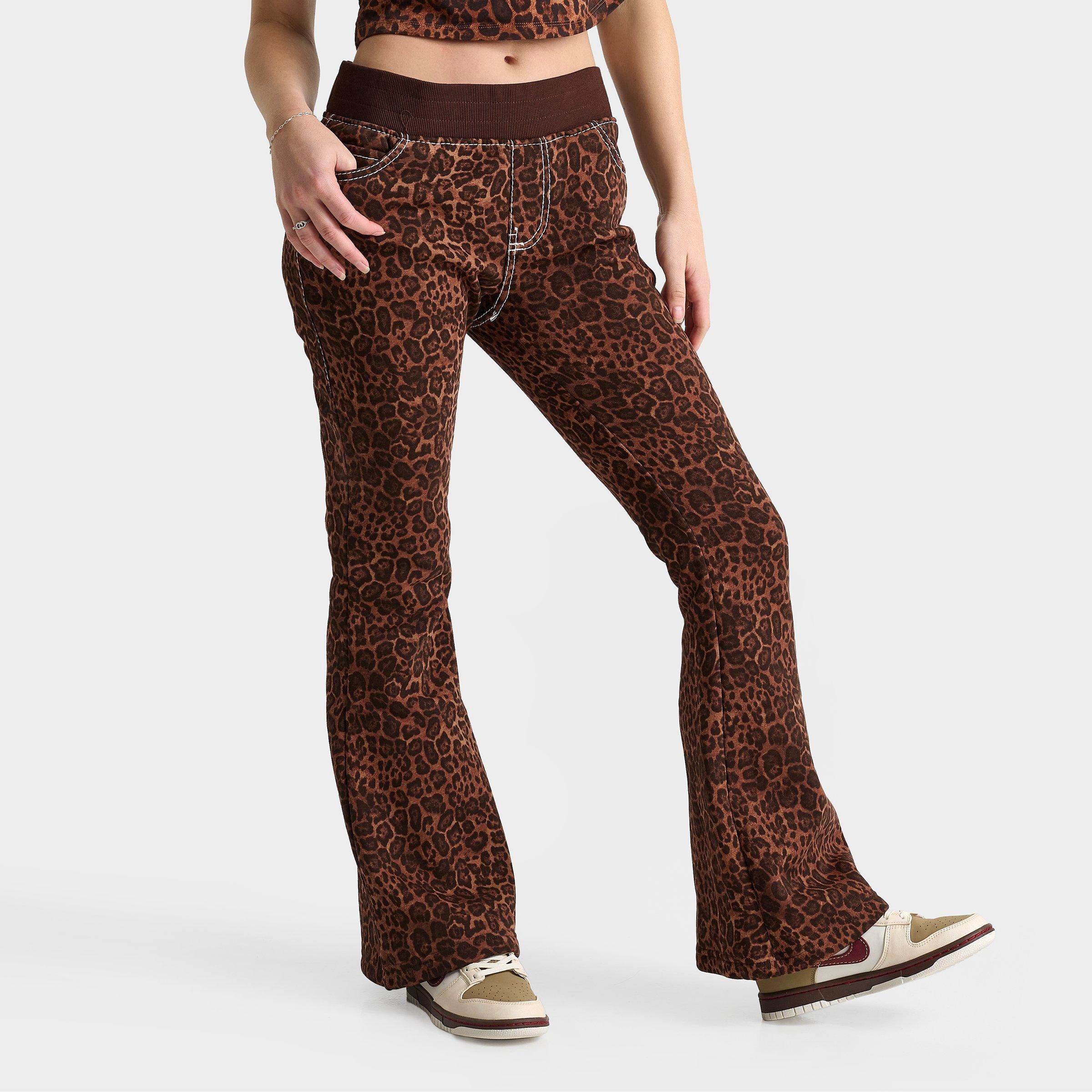 True Religion Women's Big T Flare Sweatpants In Brown