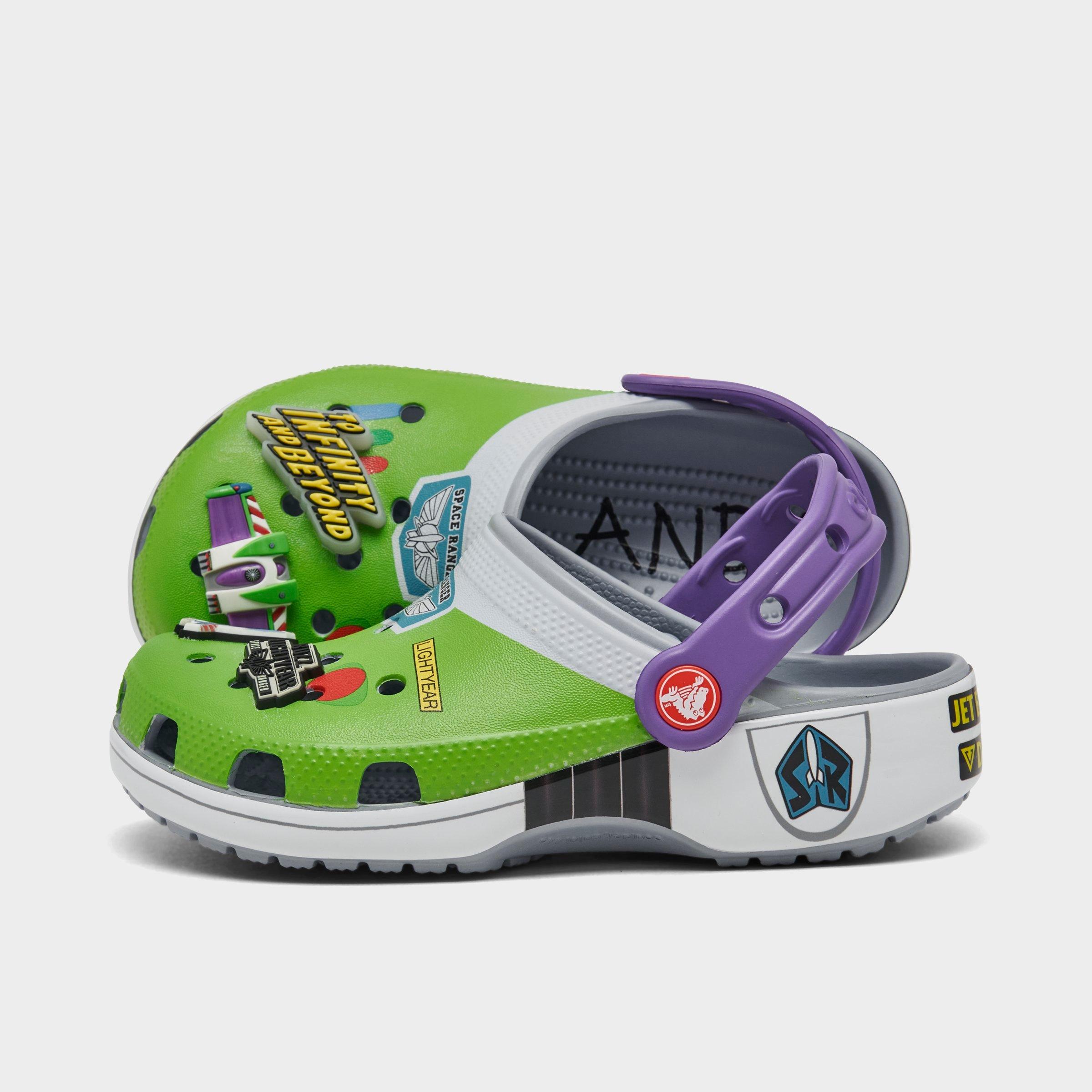 UPC 196265586783 product image for Crocs Little Kids' x Toy Story Buzz Lightyear Classic Clog Shoes in Green/Blue S | upcitemdb.com