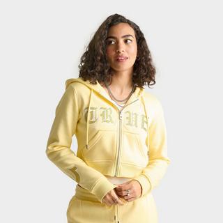 Women's Juicy Couture Ren Cropped Full-Zip Hoodie | Finish Line