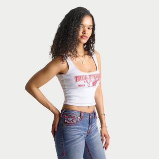 Women's Ed Hardy Cross Heart Rhinestone Tank | Finish Line
