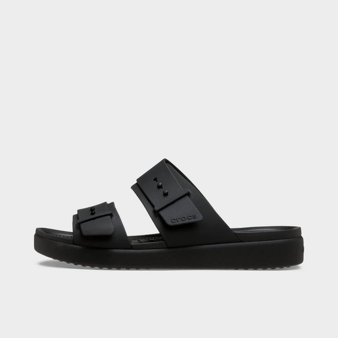 Women's Crocs Brooklyn Buckle Low Low Casual Sandals