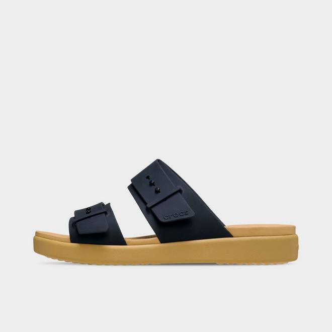 Women's Crocs Brooklyn Buckle Low Low Casual Sandals