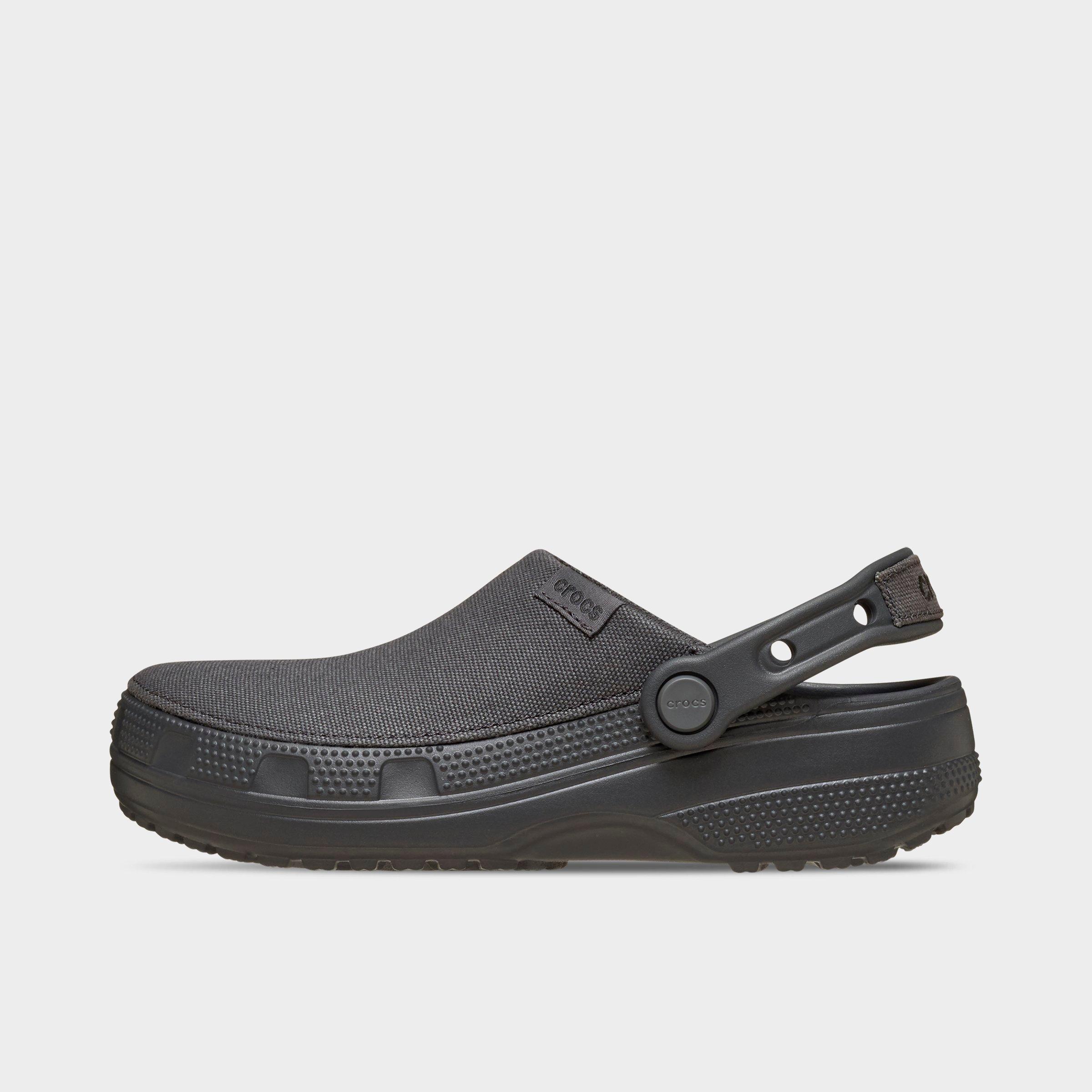 Crocs Men's Classic Crafted Clog Shoes in Black Sand Size: 4.0