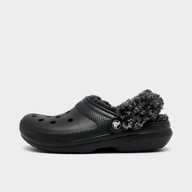 Women's Crocs Classic Fleece-Lined Clog Shoes